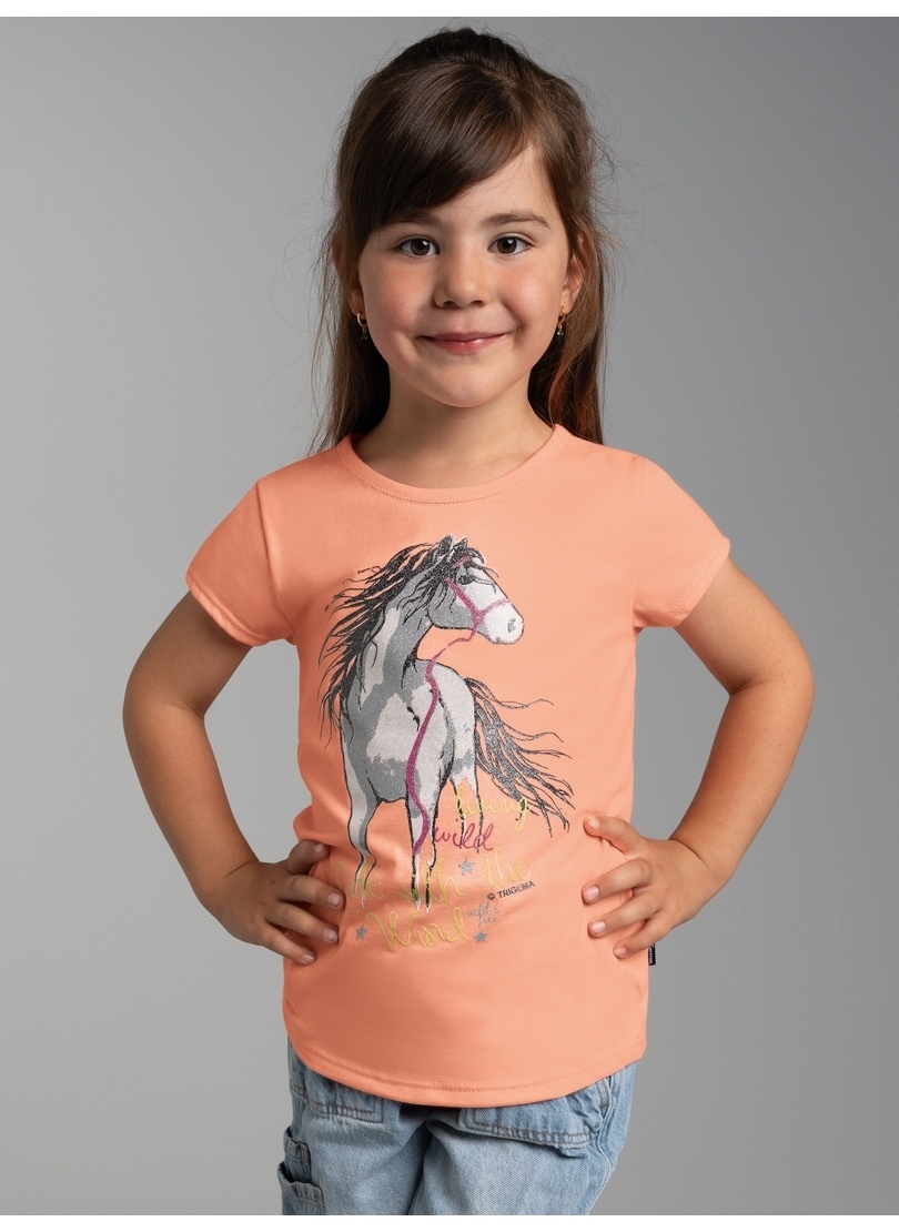 Trigema T-shirt »TRIGEMA T-Shirt mit Pferd« 1 cuis