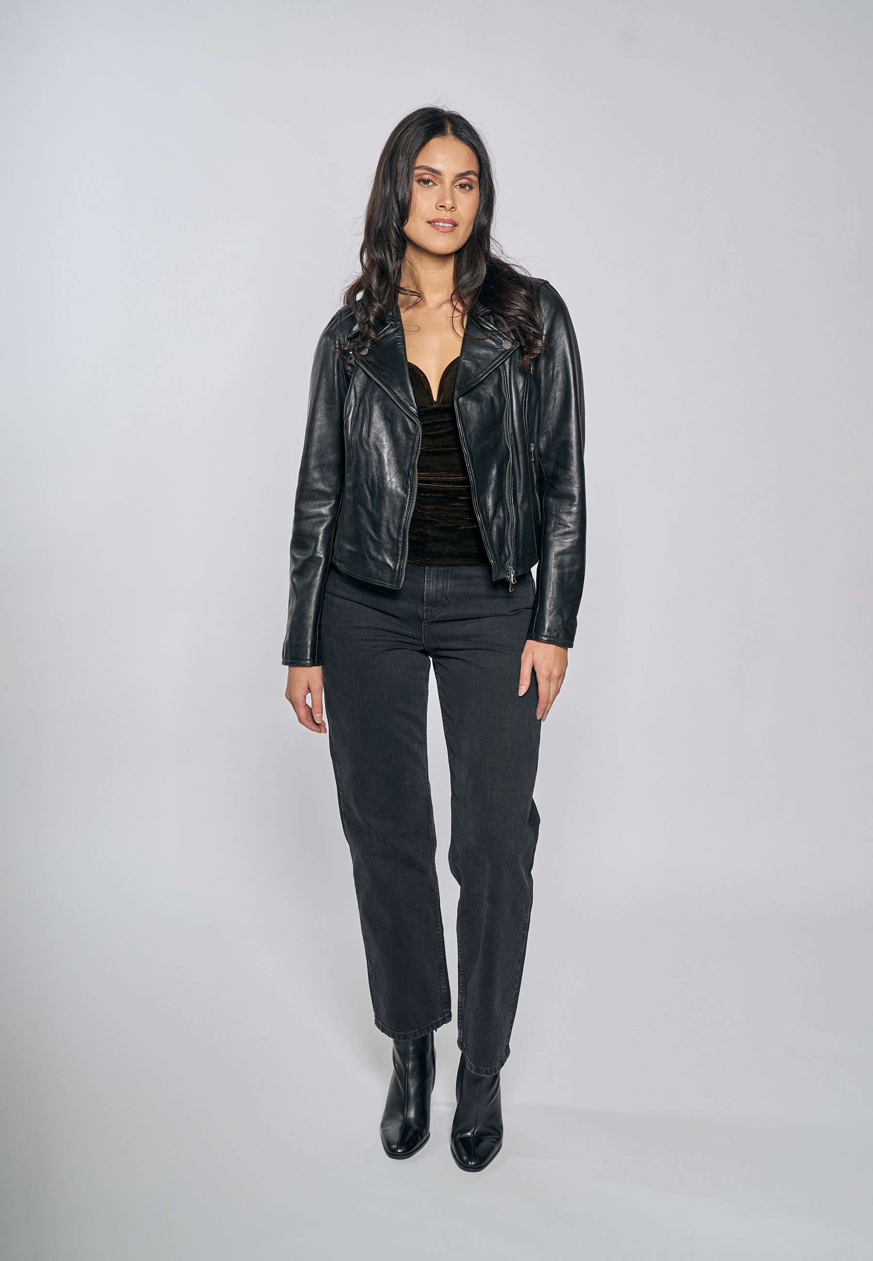 Freaky Nation Veste en cuir »Bali-FN SC«