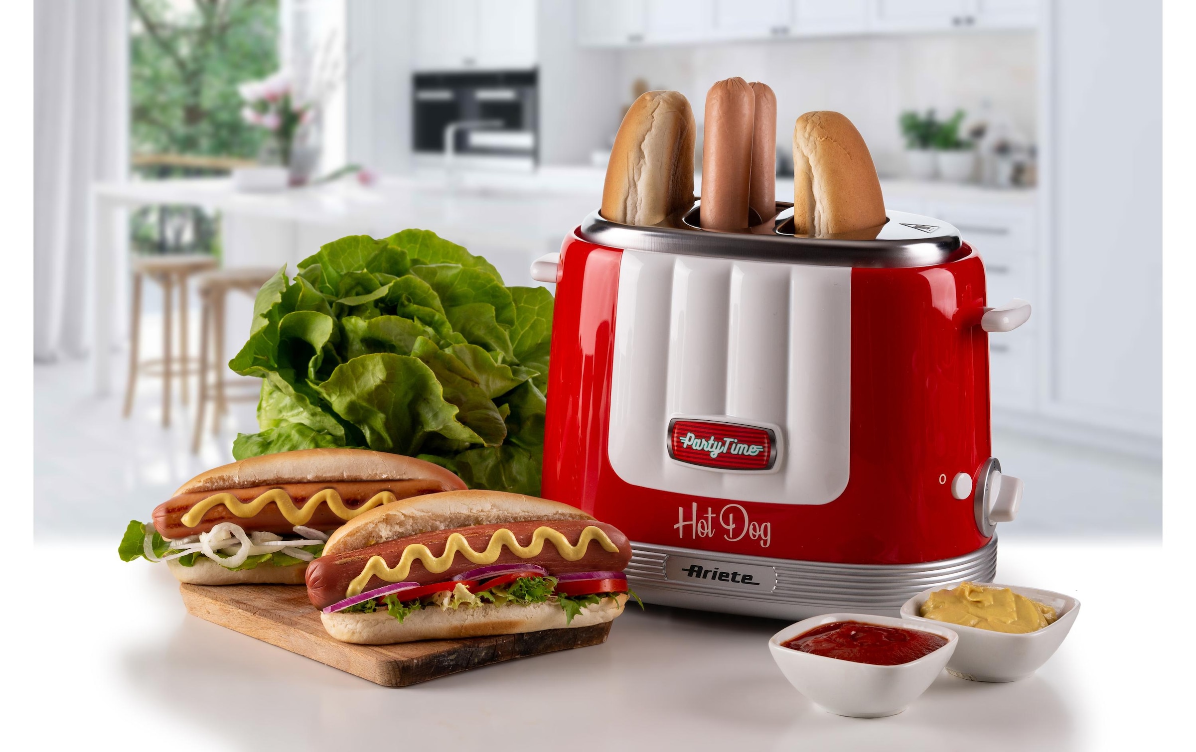 Ariete Appareil à hot-dogs »Ariete Party Time« 650 W