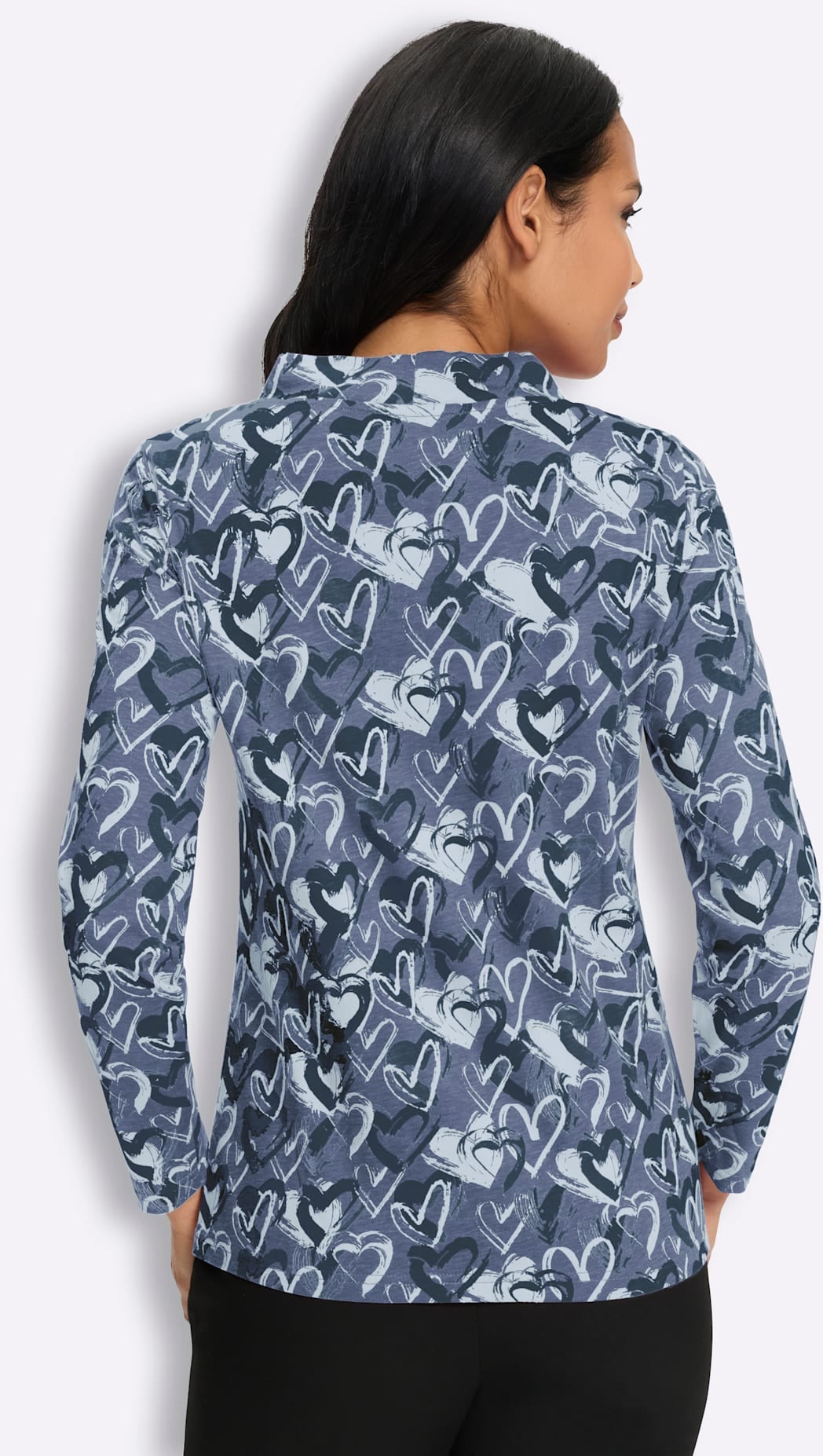 Classic Basics T-shirt à col montant »Stehkragen-Shirt« 1