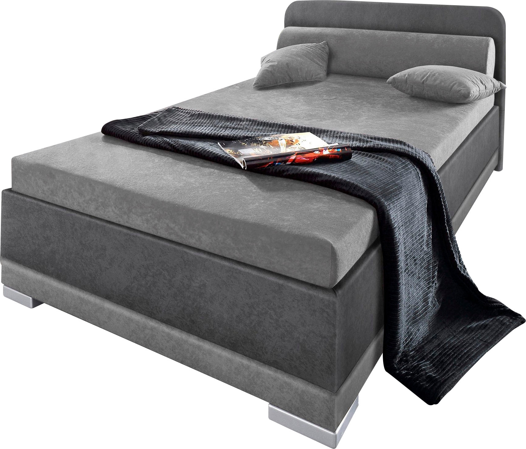 Maintal Polsterbett »wahlweise mit Matratze und praktischen Bettkasten,« in verschiedenen Grössen und Farben erhältlich