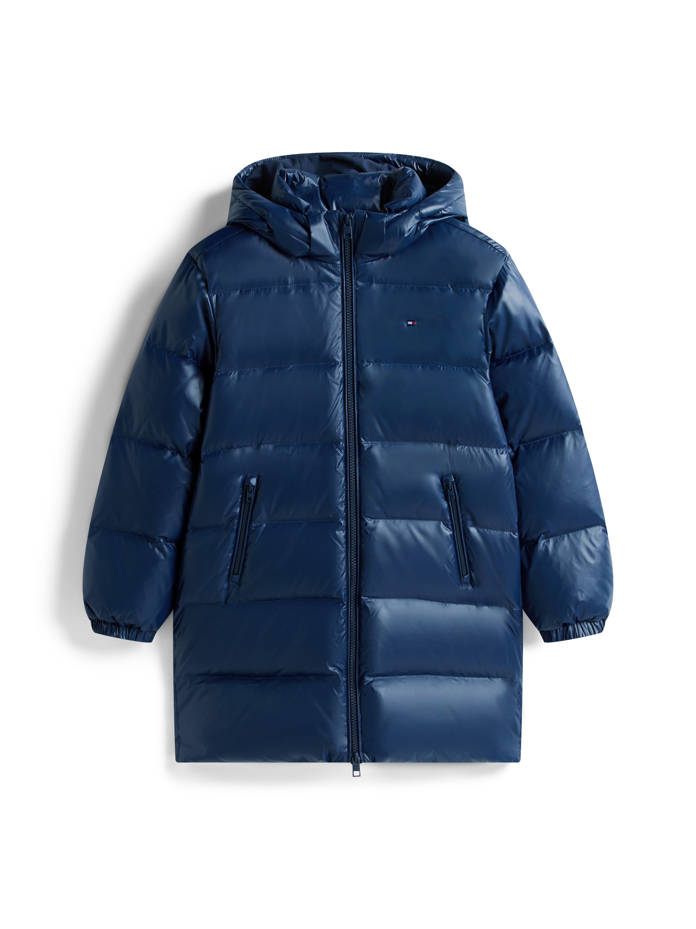 Tommy Hilfiger Veste matelassée »ESSENTIAL LONG DOWN JACKET« mit Kapuze Kinder bis 16 Jahre