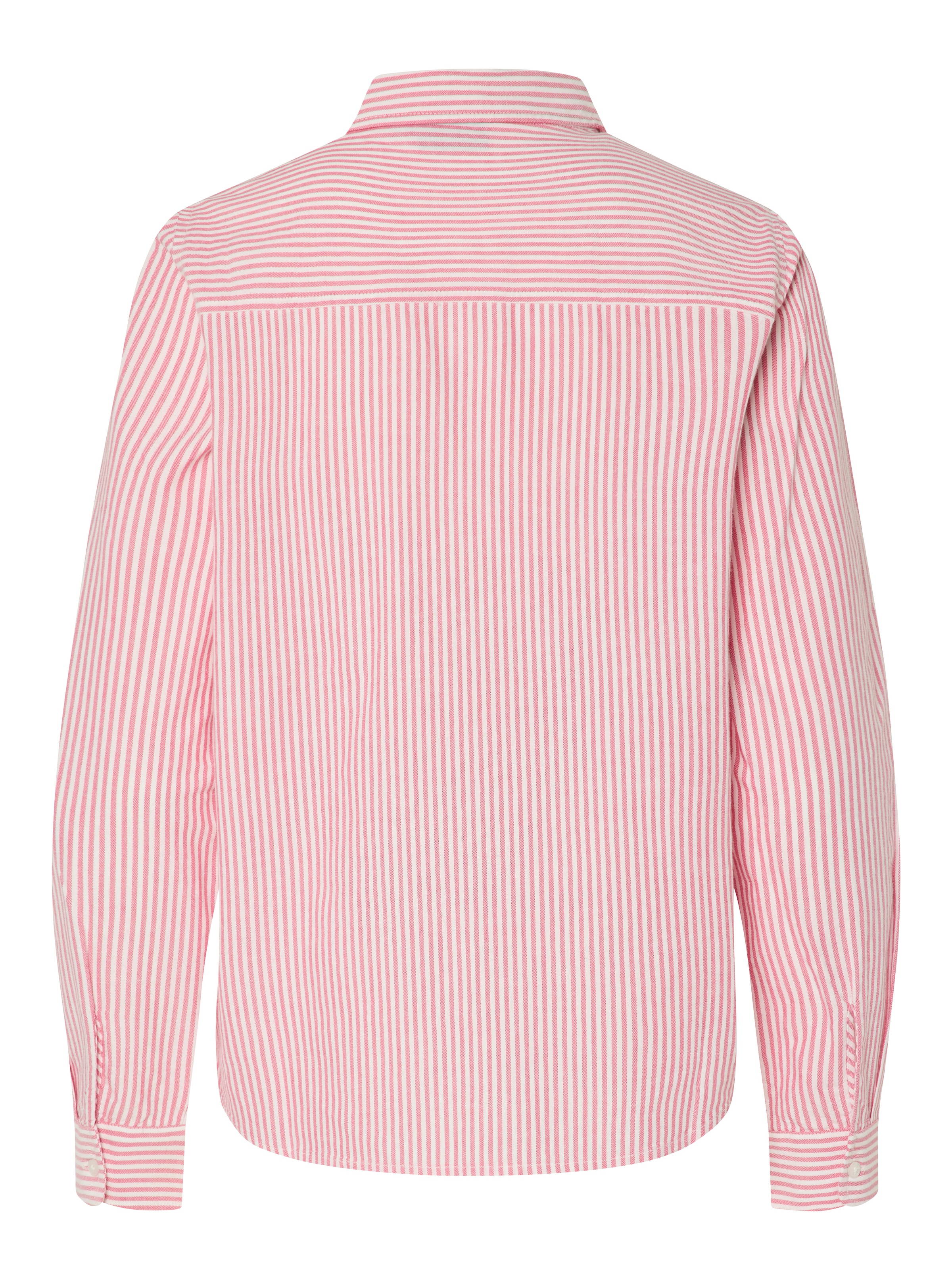 pieces Langarmbluse »PCIRENE LS SHIRT WVN NOOS« Baumwolle, regular fit