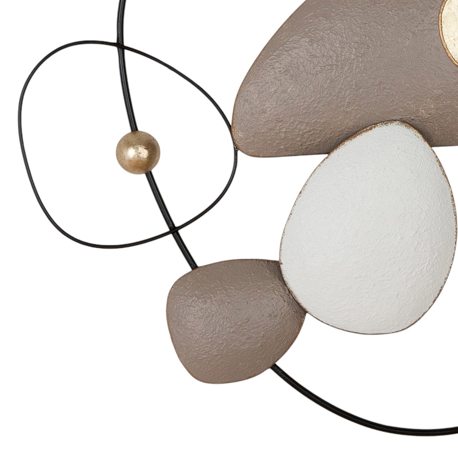 Casablanca by Gilde Wanddekoobjekt »Wandrelief Endoso beige H. 52 cm«