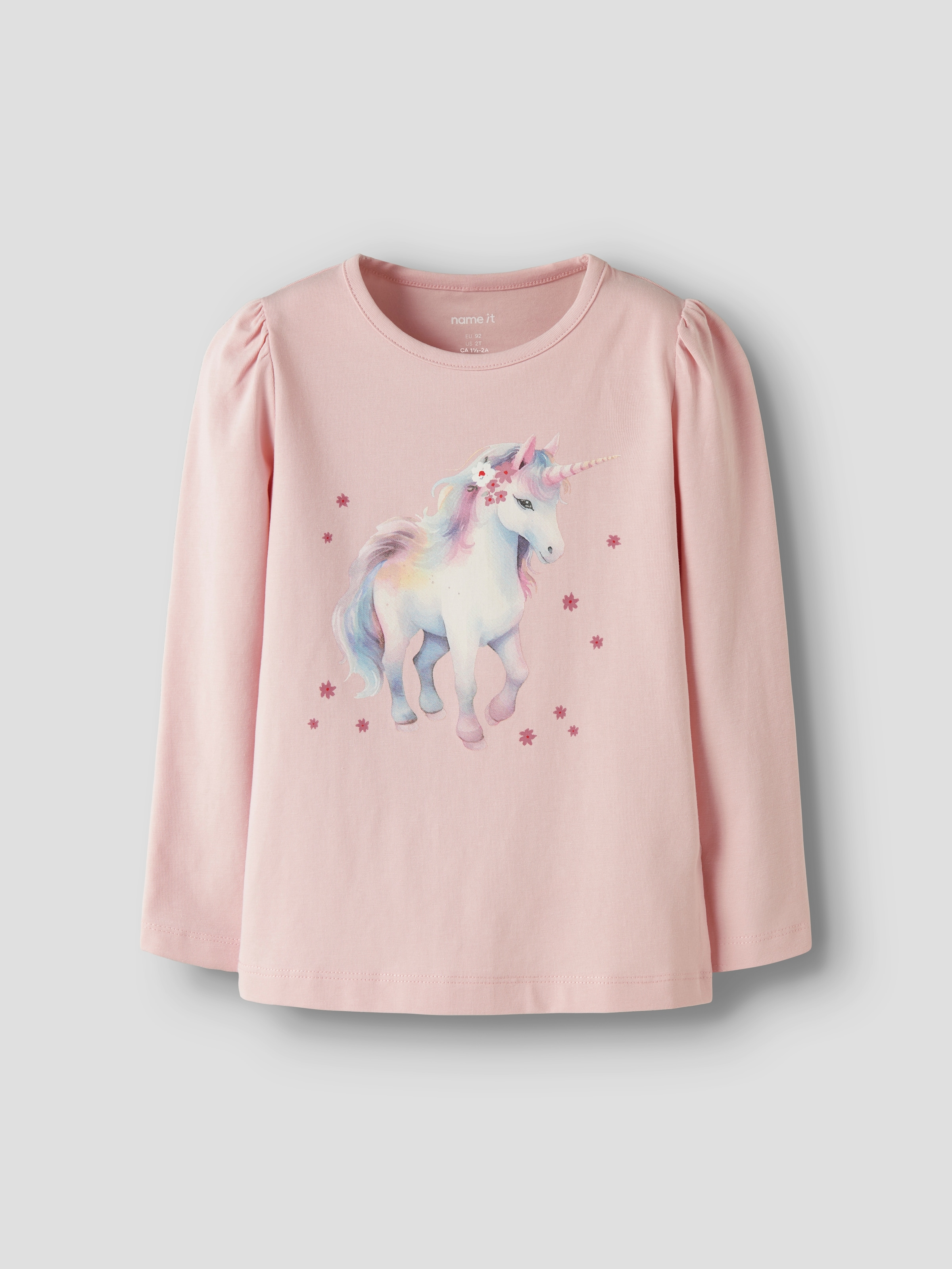 Name It Langarmshirt »NMFKIMIA LS TOP BOX 2P« Packung, 2 Baumwollmischung, regular fit