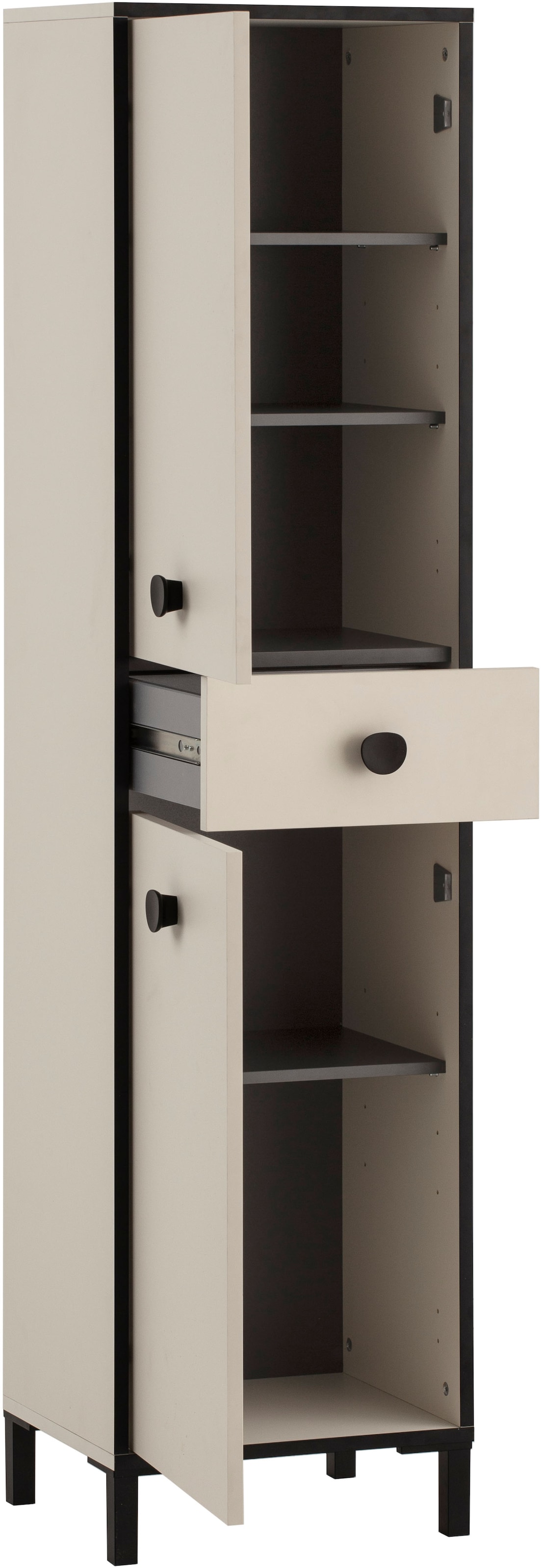 Schildmeyer Armoire haute »Edda, Breite 40,3 cm, mit Türen & Schubkasten« Made in Germany