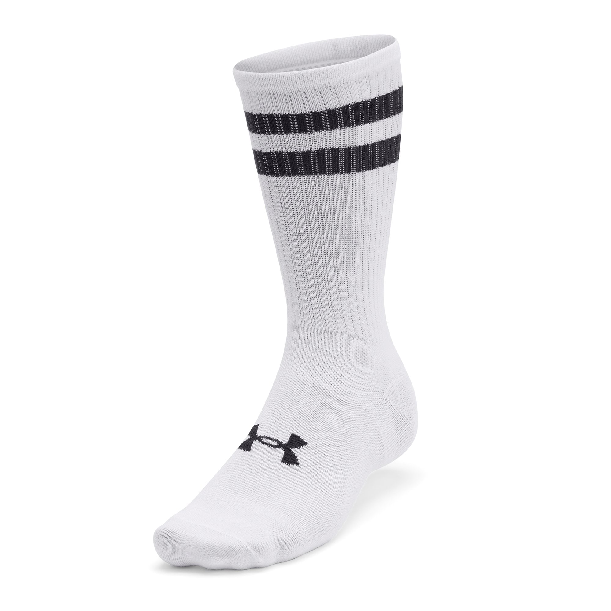 Under Armour® Tennissocken »UA Essential 6pk Crew« Packung, 6 Paar tlg. mit Logostickerei, atmungsaktiv, elastische Passform