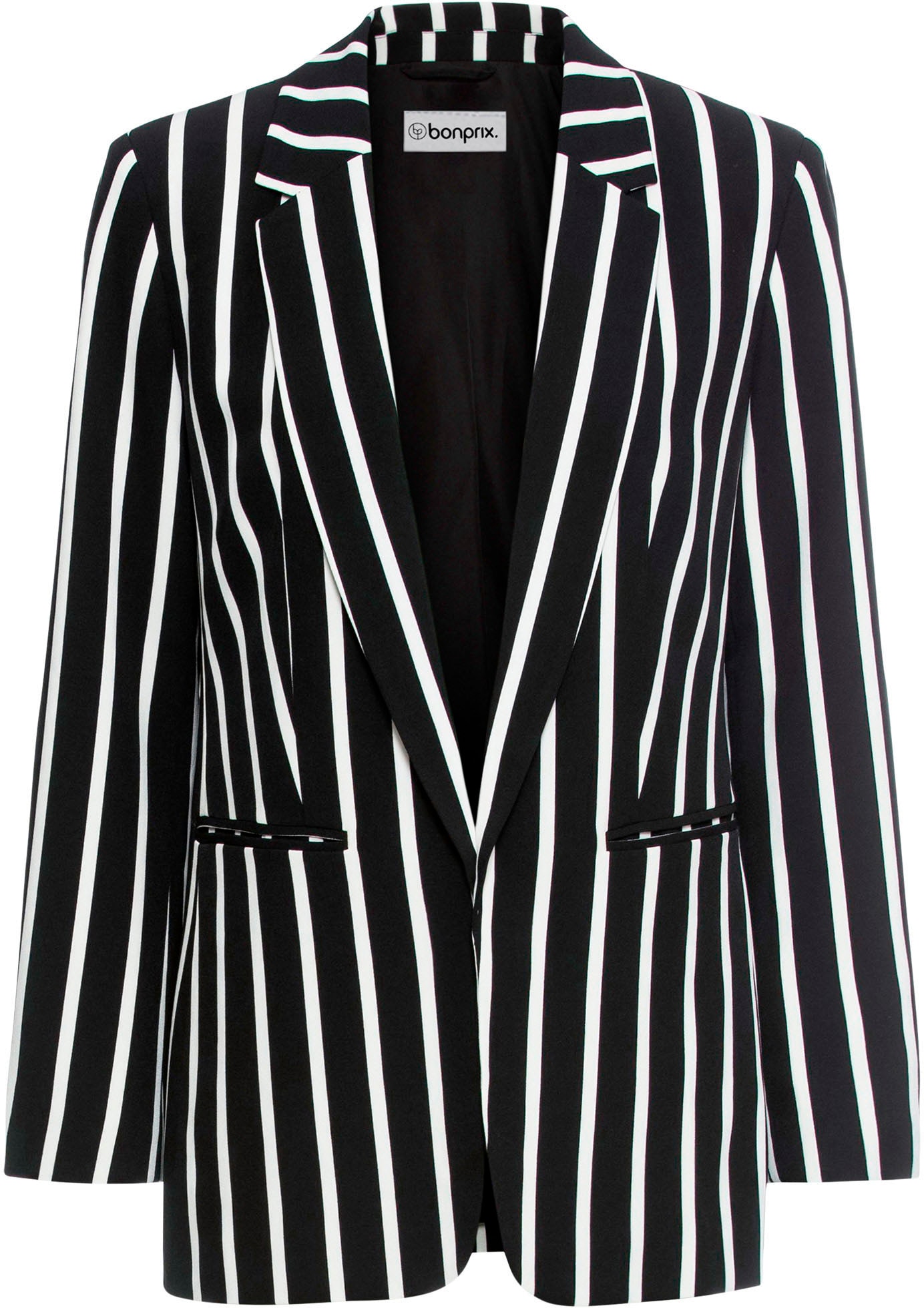 bonprix Veste blazer »Blazer« für modischen Auftritt, schmale Passform, mit Reverskragen