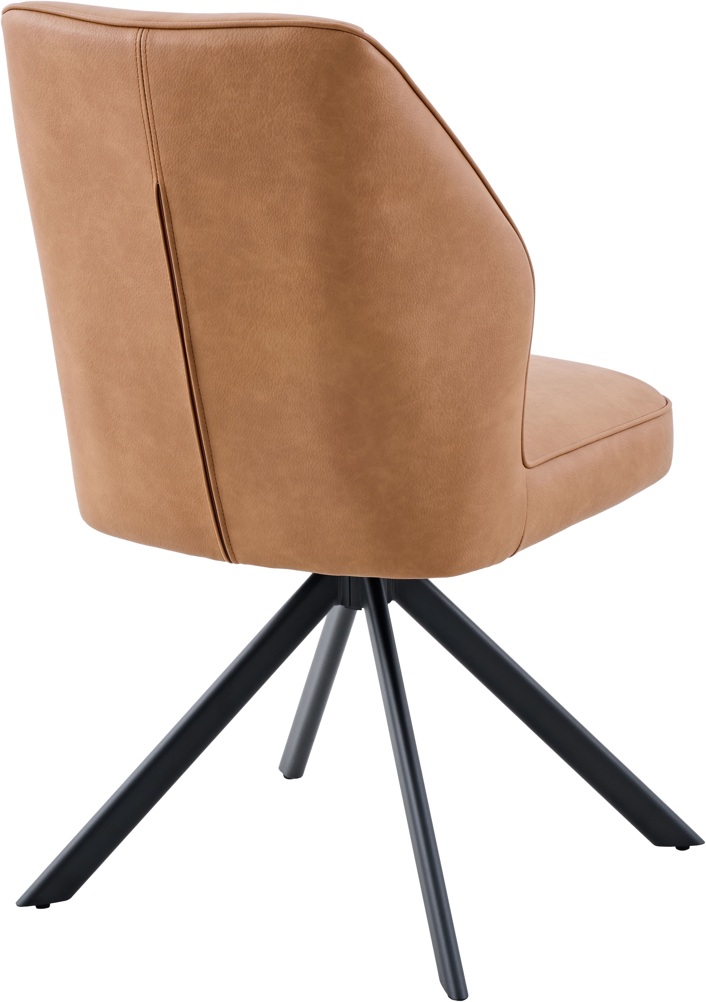 HELA Chaise à 4 pieds »PRIZZI« (Ensemble) 1 cuis4 pieds, pivotant à 360°, structure ovale, rembourré, aspect cuir