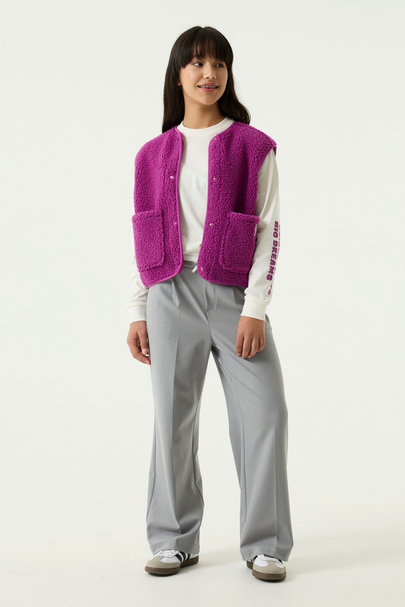 Garcia Gilet tricoté avec broderie
