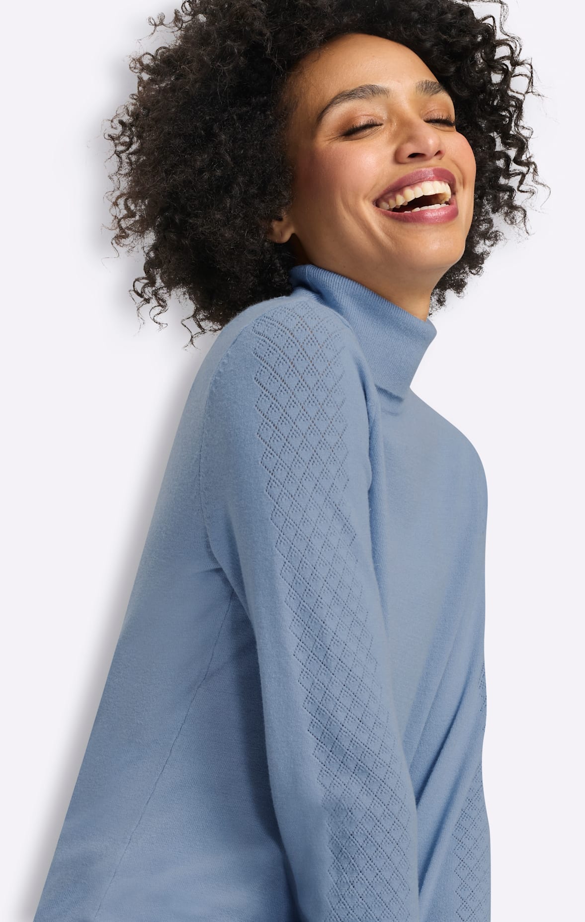 heine Pull à col roulé »Rollkragen-Pullover«