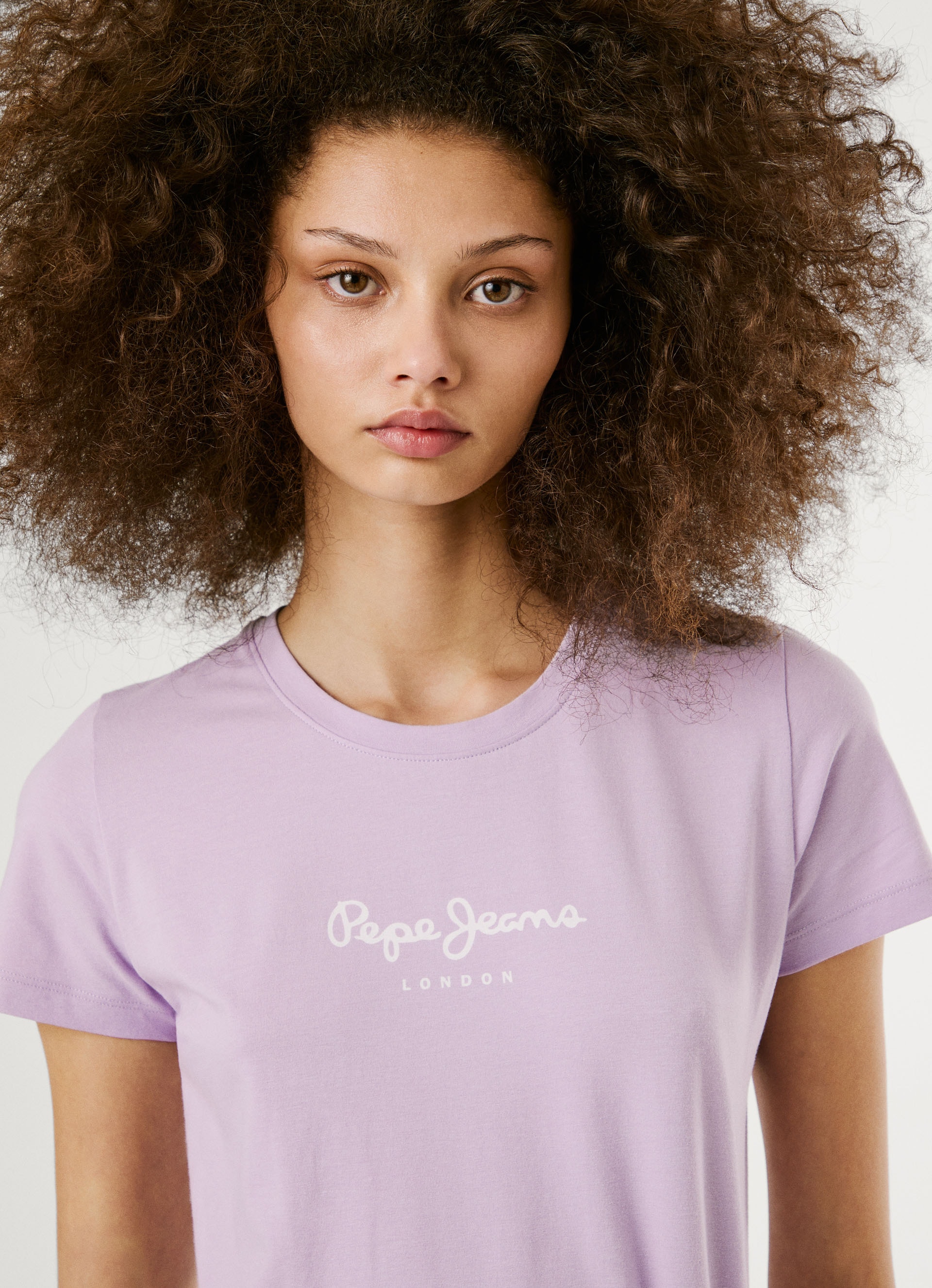 Pepe Jeans T-shirt »NEW VIRGINIA« mit Markenprint