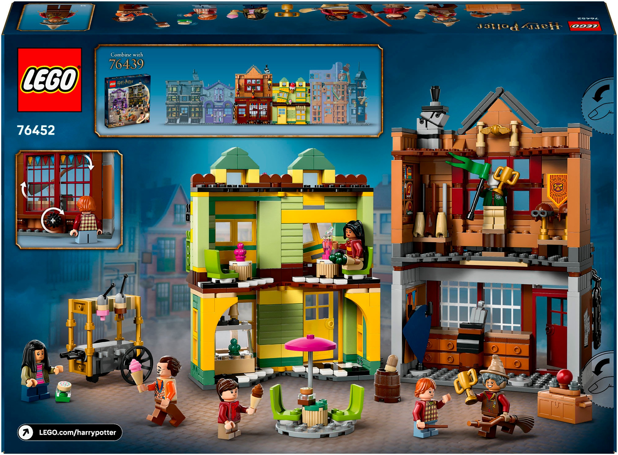 LEGO® Pions de construction »Qualität für Quidditch & Fortescues Eissalon (76452)« LEGO Harry Potter™; Made in Europe