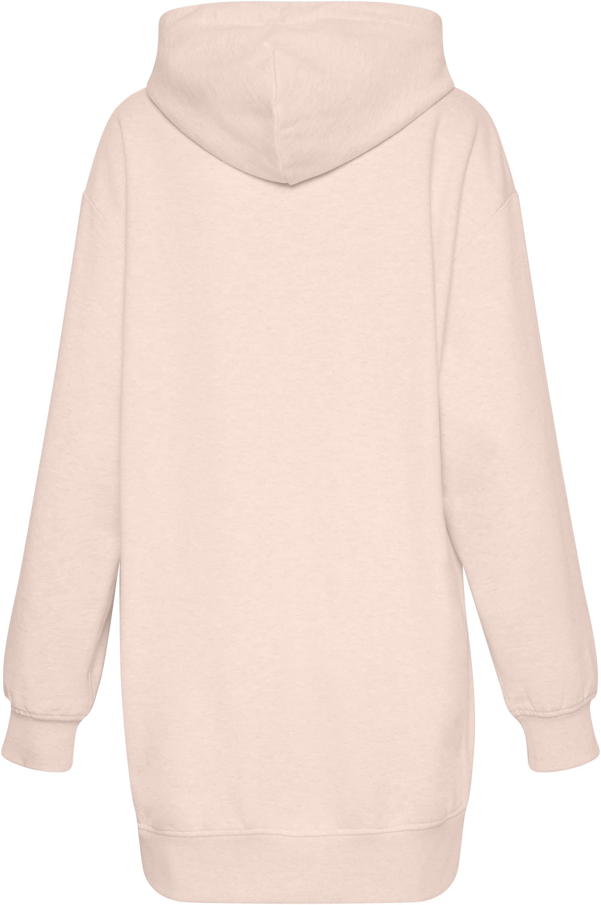 Calvin Klein Jeans Robe en sweat »LS MONOLOGO PREMIUM TERRY HOODIE« Sans poche Col rond, coupe ample