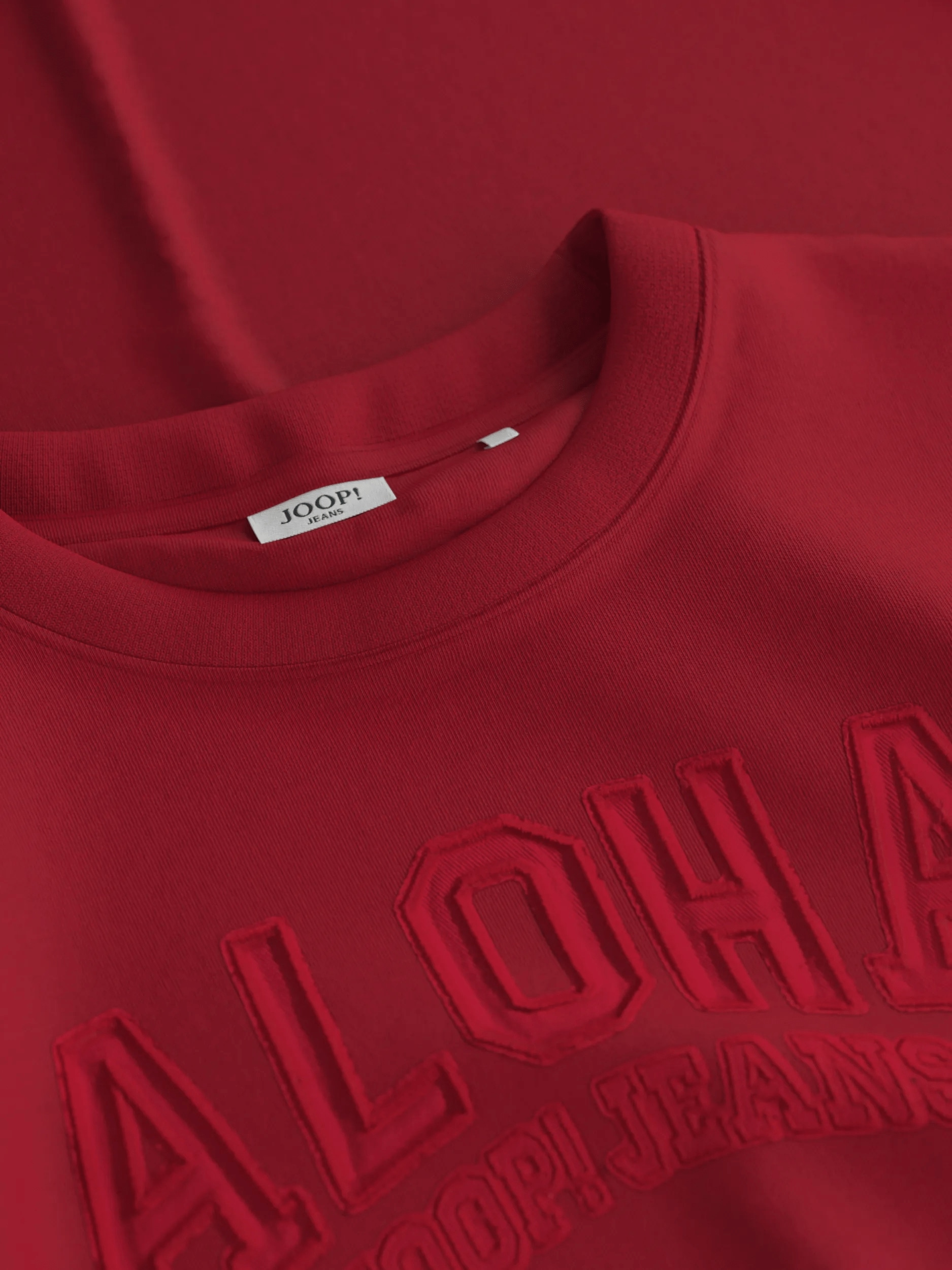 Joop Jeans Sweatshirt »Tian«, Ton-in-Ton Stickerei
