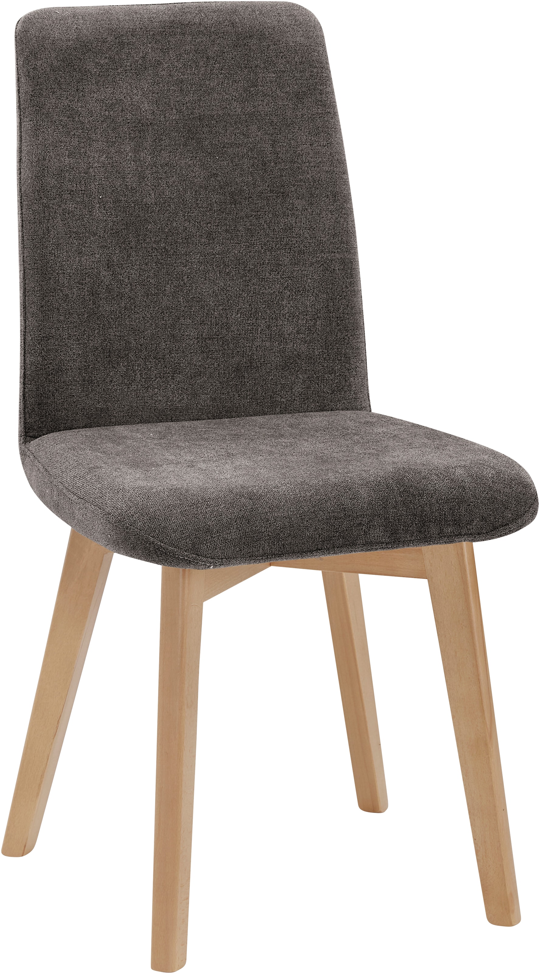 massivline&more Chaise à 4 pieds »Enns, Stuhl, Esszimmerstuhl, Küchenstuhl« () 2 cuisstructure en hêtre teintée décor