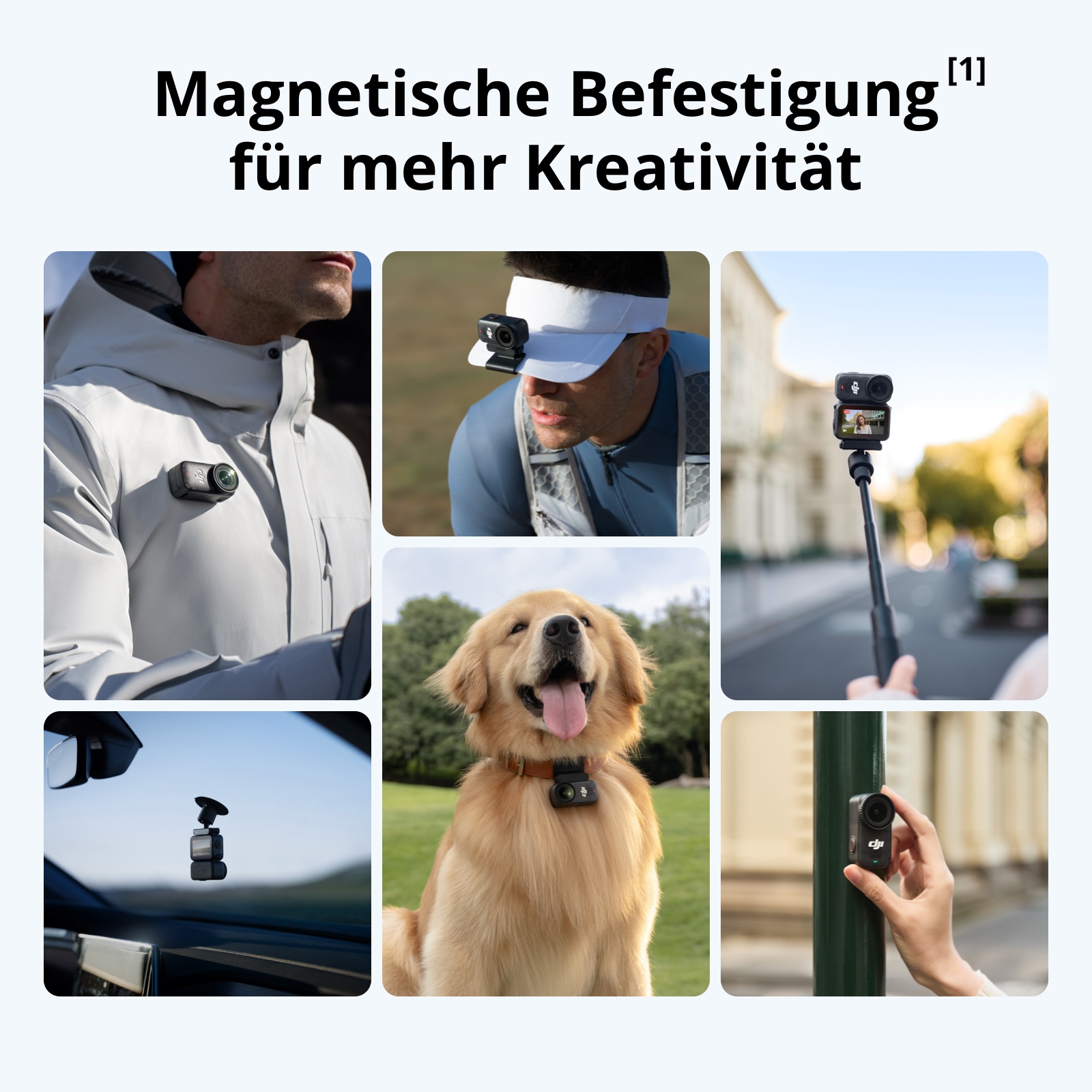 DJI Caméscope »DJI Osmo Nano Standard Combo (64GB)« 4K Ultra HD
