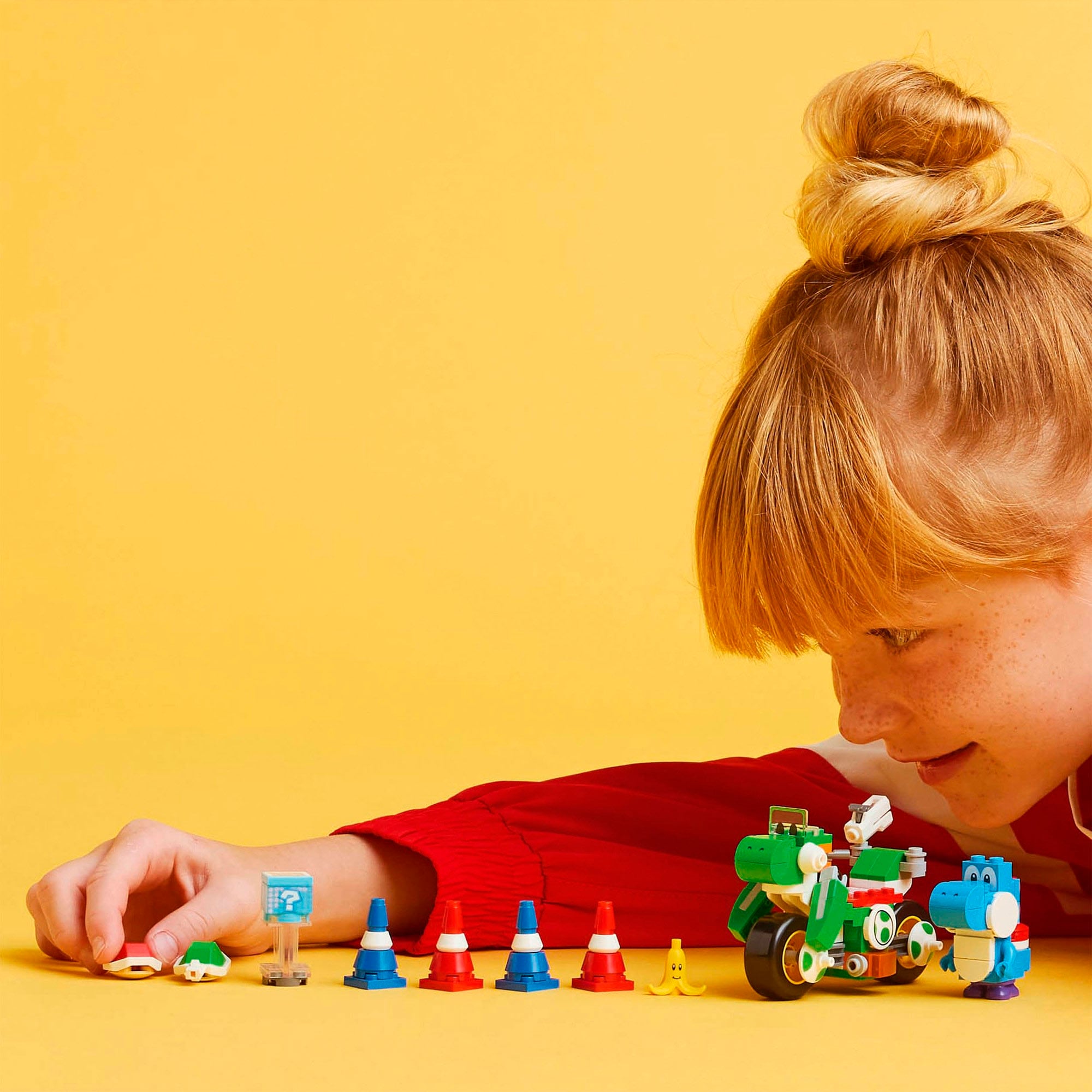 LEGO® Konstruktionsspielsteine »Mario Kart™ – Yoshi–Bike (72031), LEGO Super Mario« Made in Europe