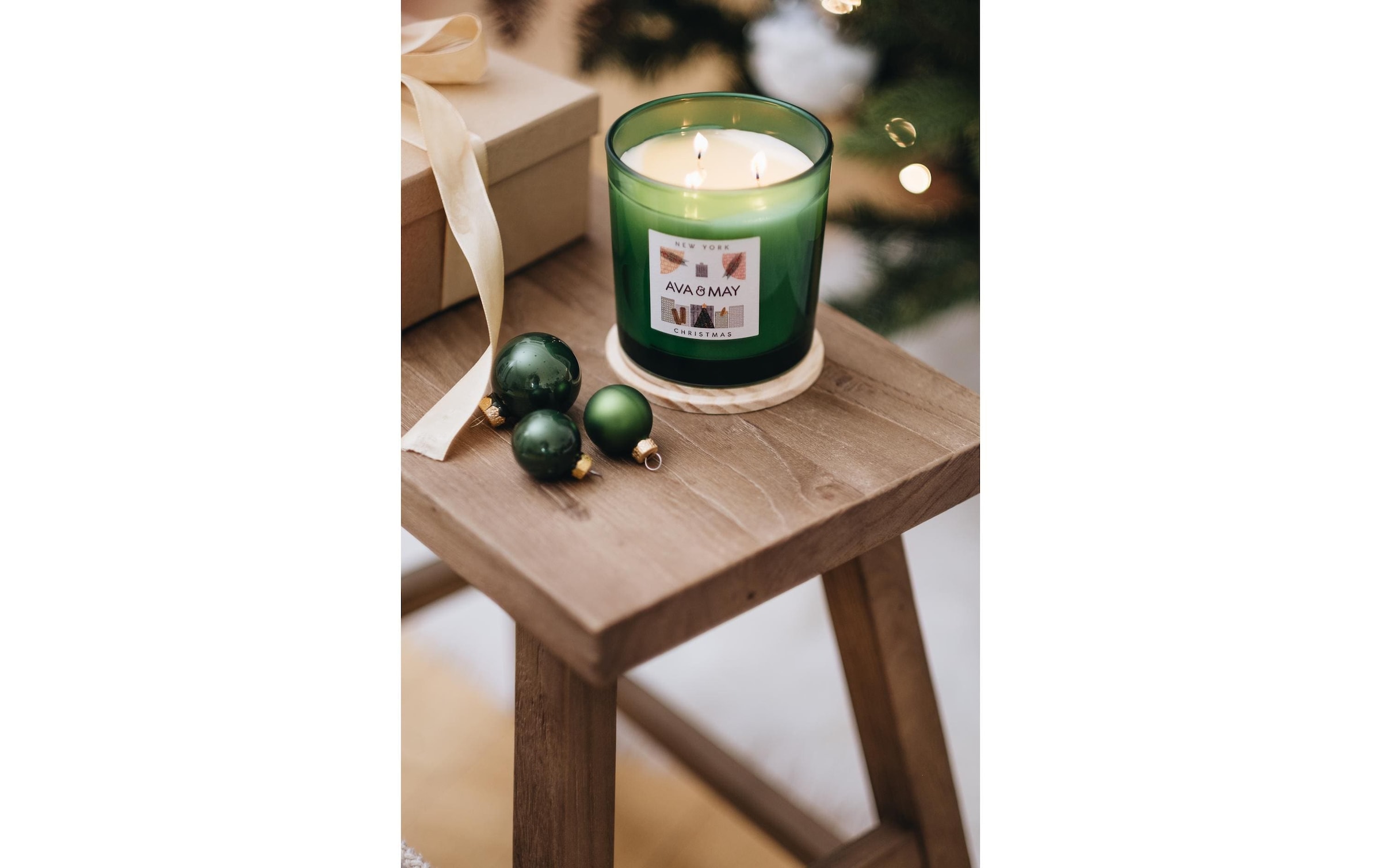 AVA & MAY Duftkerze »New York Christmas«
