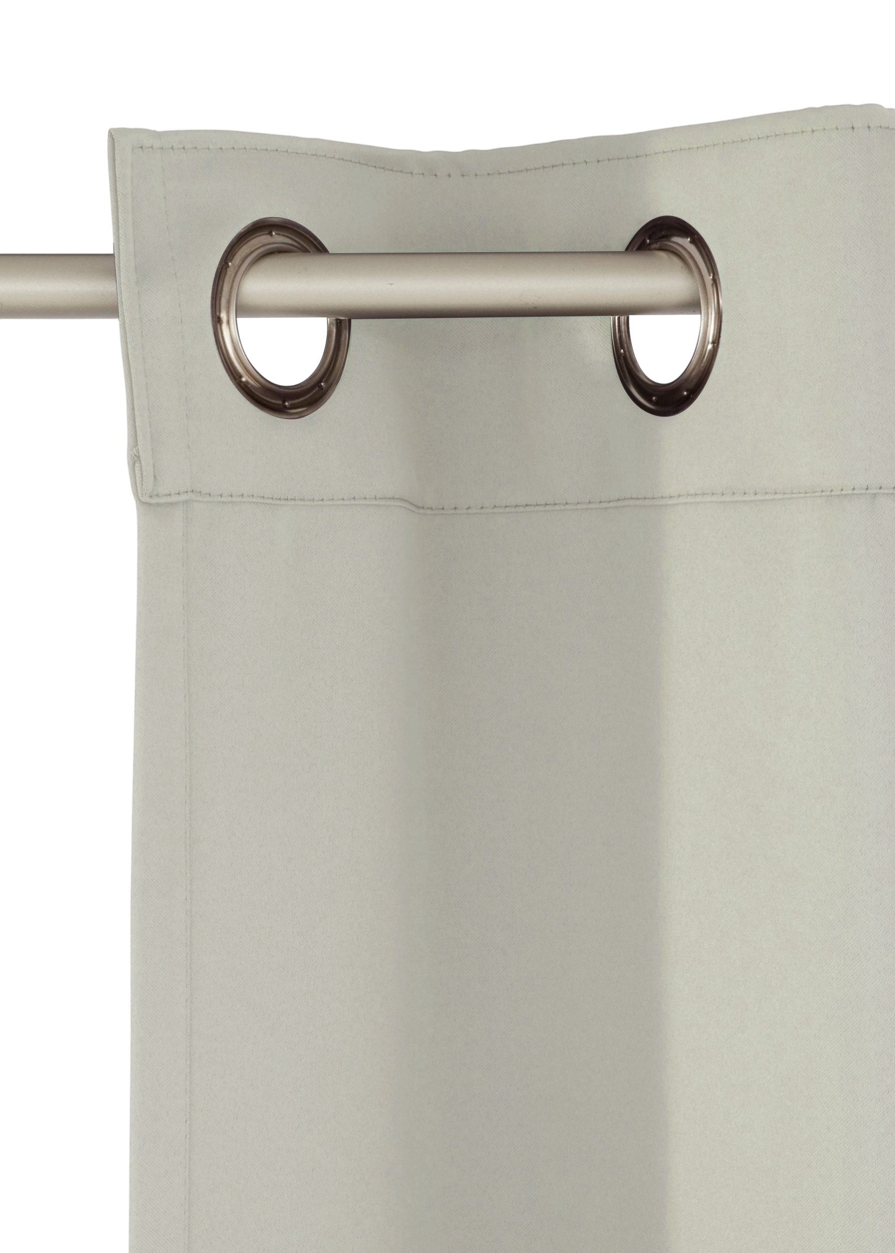 GOODproduct Rideau occultant »Solana« Œillet 2 cuis tlg. Set de 2, largeur 140 cm, uni