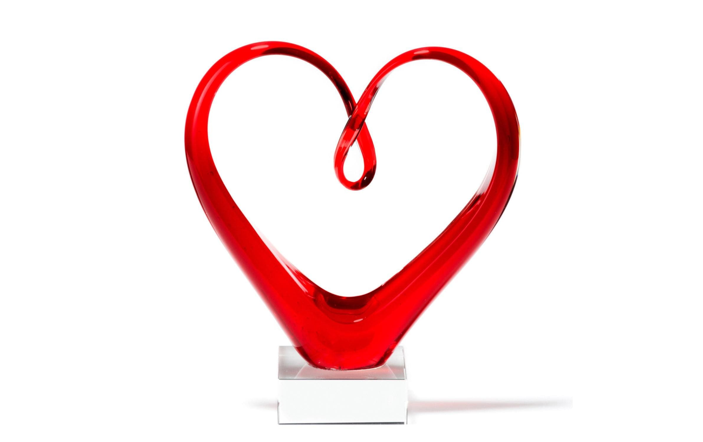 LEONARDO Dekofigur »Skulptur Herz 24cm«