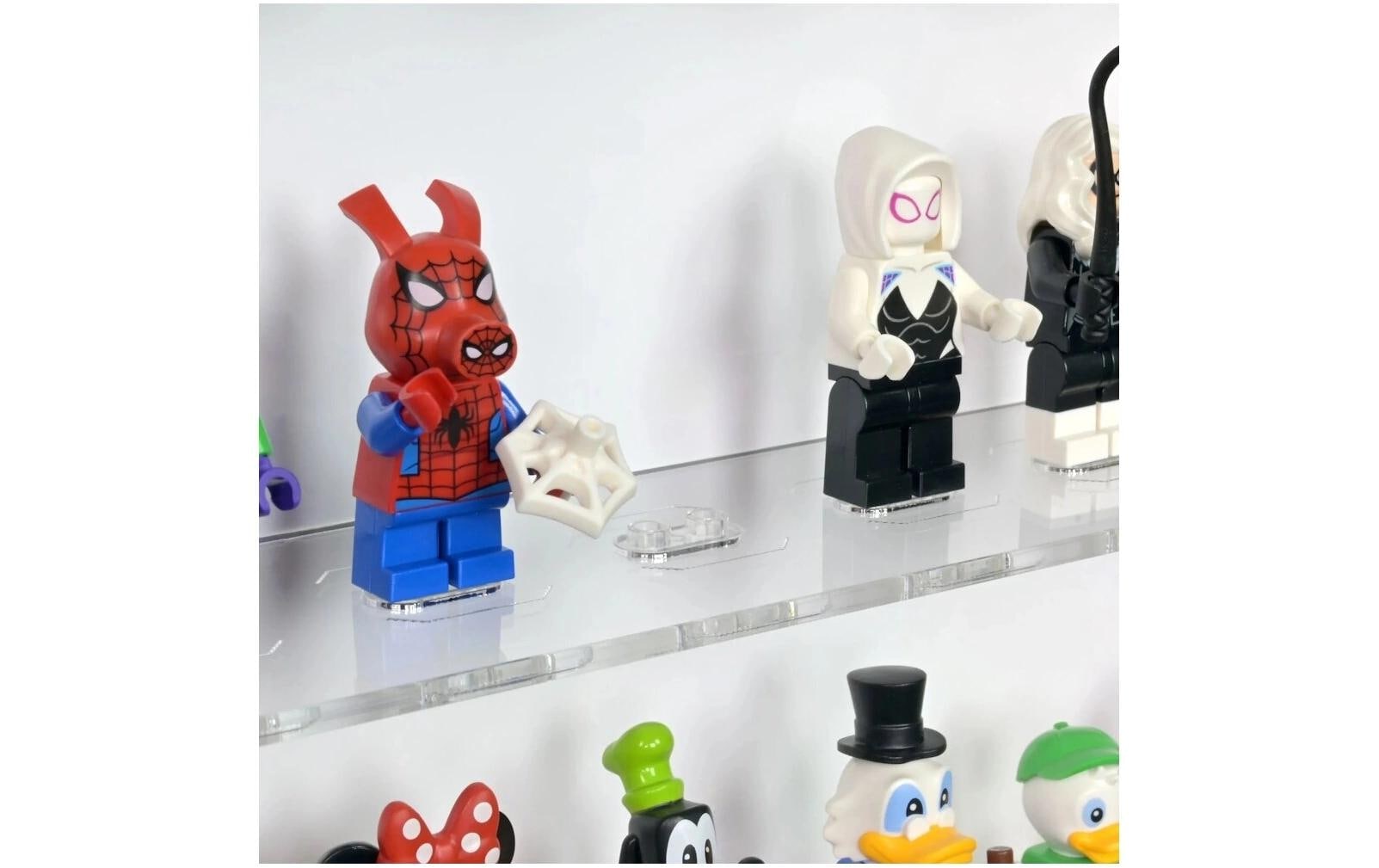   Jeu de construction en bois »iDisplayit Acryl-Wand-Display für 60 LEGO-Minifiguren«