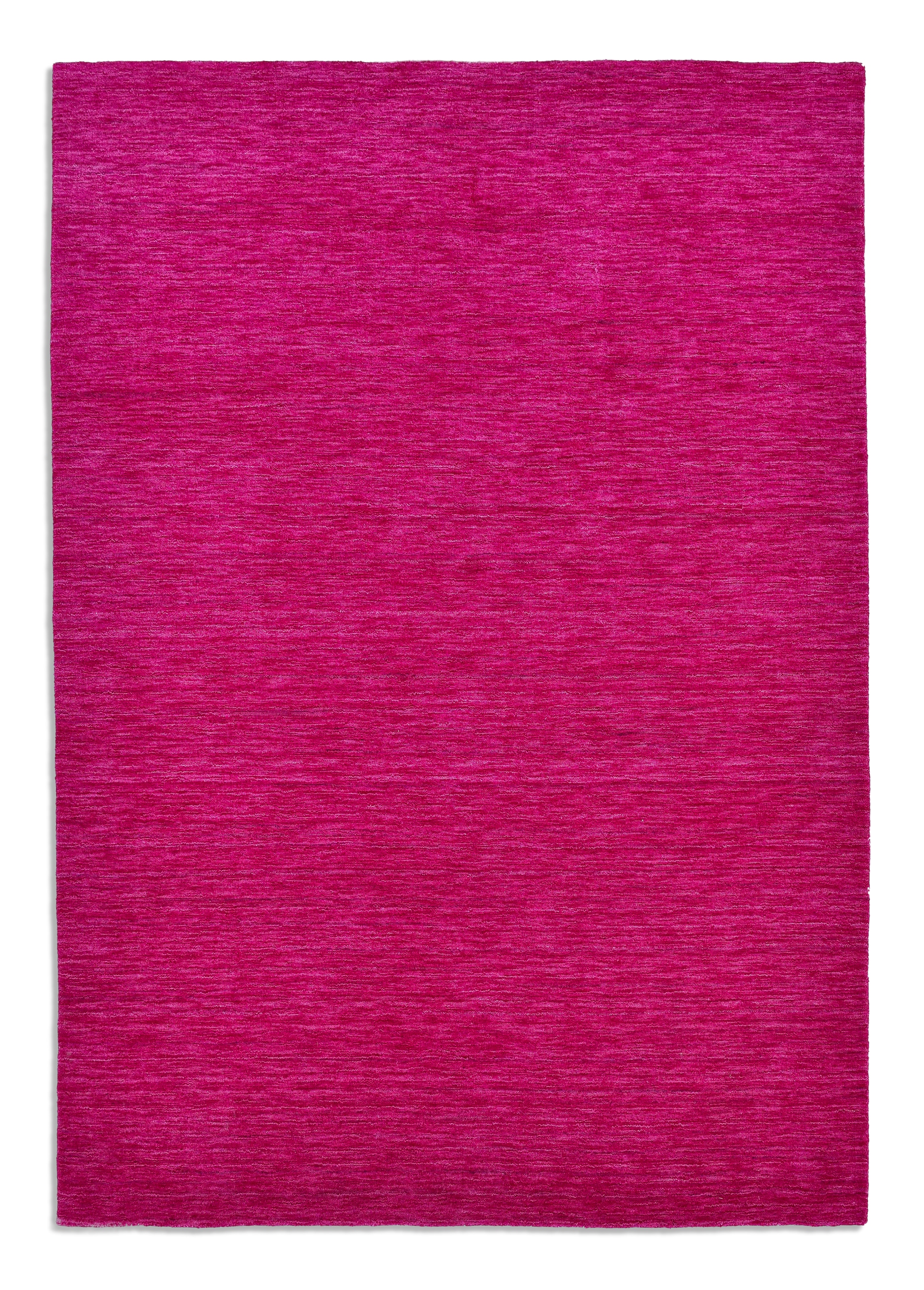 GOODproduct Tapis en laine »Karchau« Rectangulaire 13 mm Höhe Handweb Teppich, meliert, reine Wolle, handgewebt, brilliante Farben