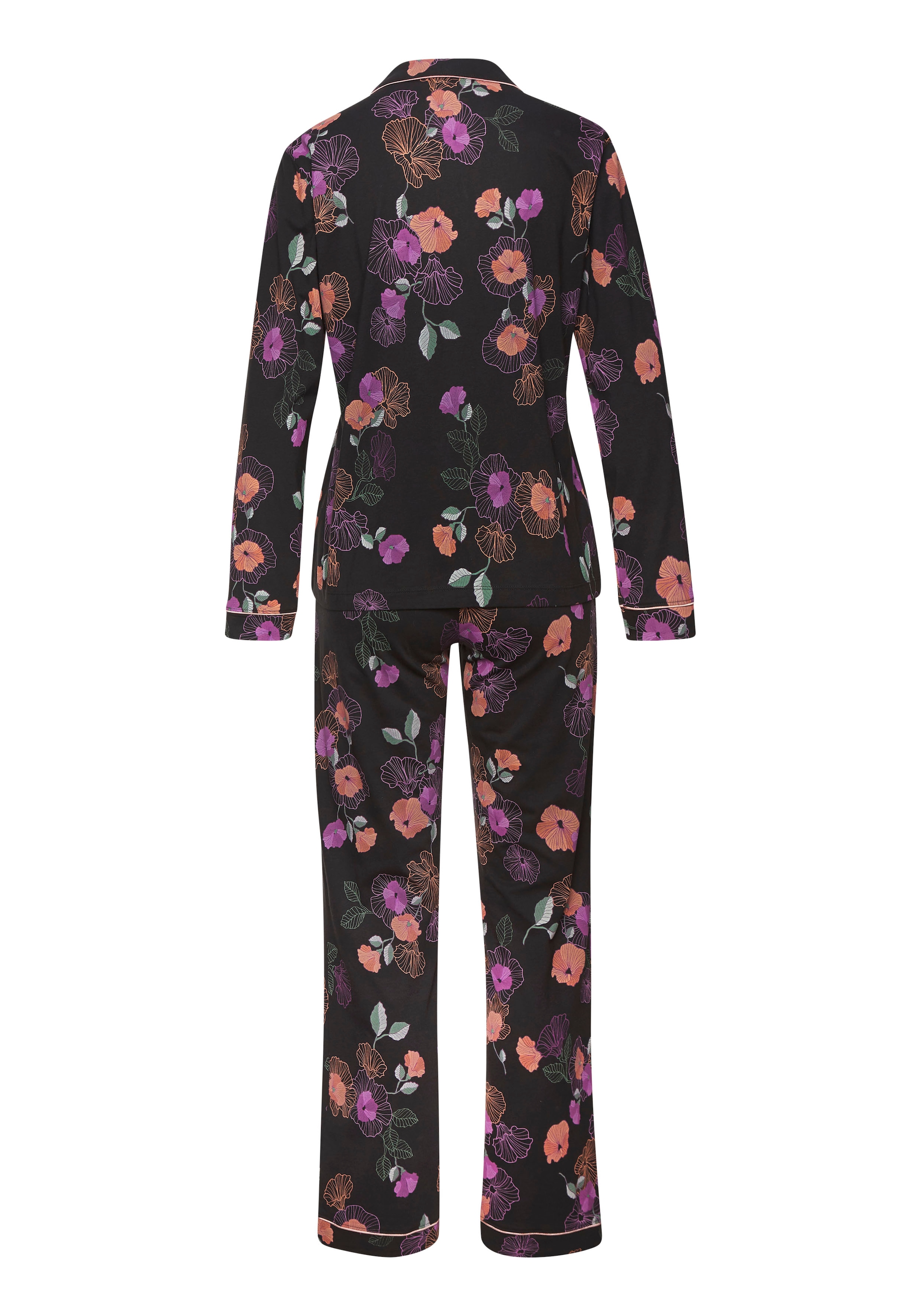 Vivance Dreams Pyjama 2 tlg. mit Blumen-Druck