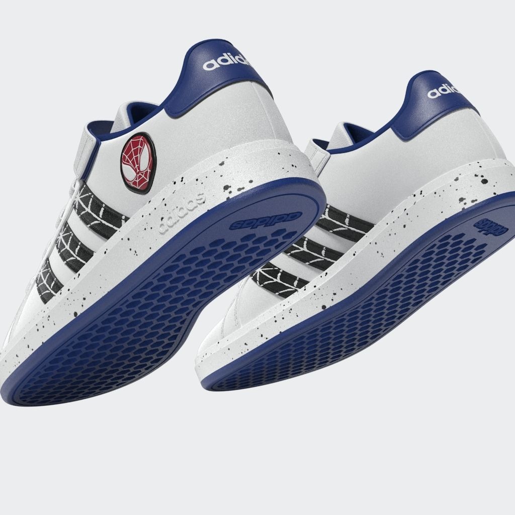 adidas Sportswear Sneaker »ADIDAS MARVEL SPIDER-MAN KIDS GRAND COURT«  Design auf den Spuren des adidas Superstar