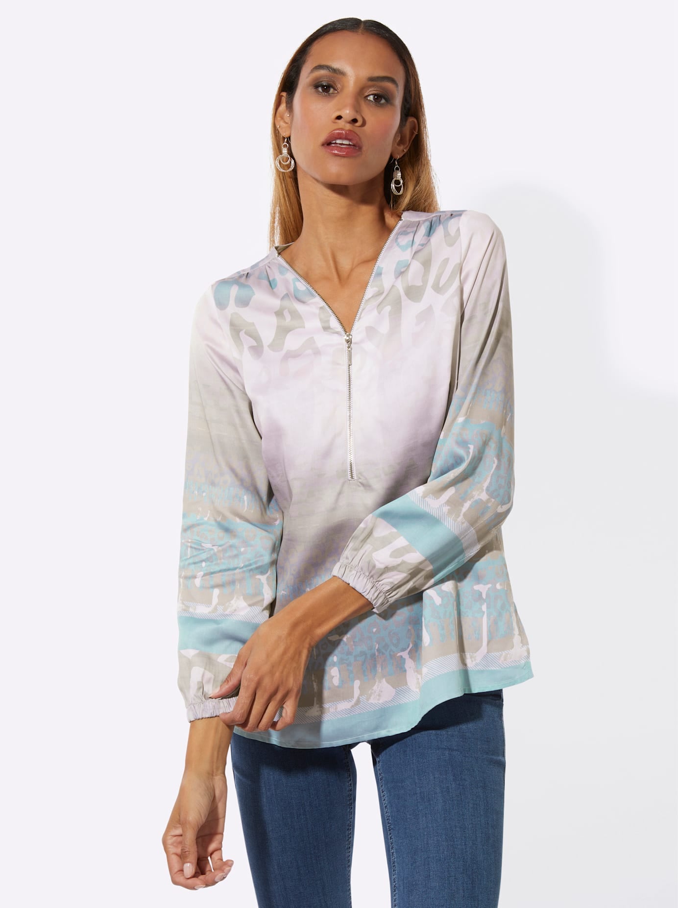 creation L Blouse à manches longues