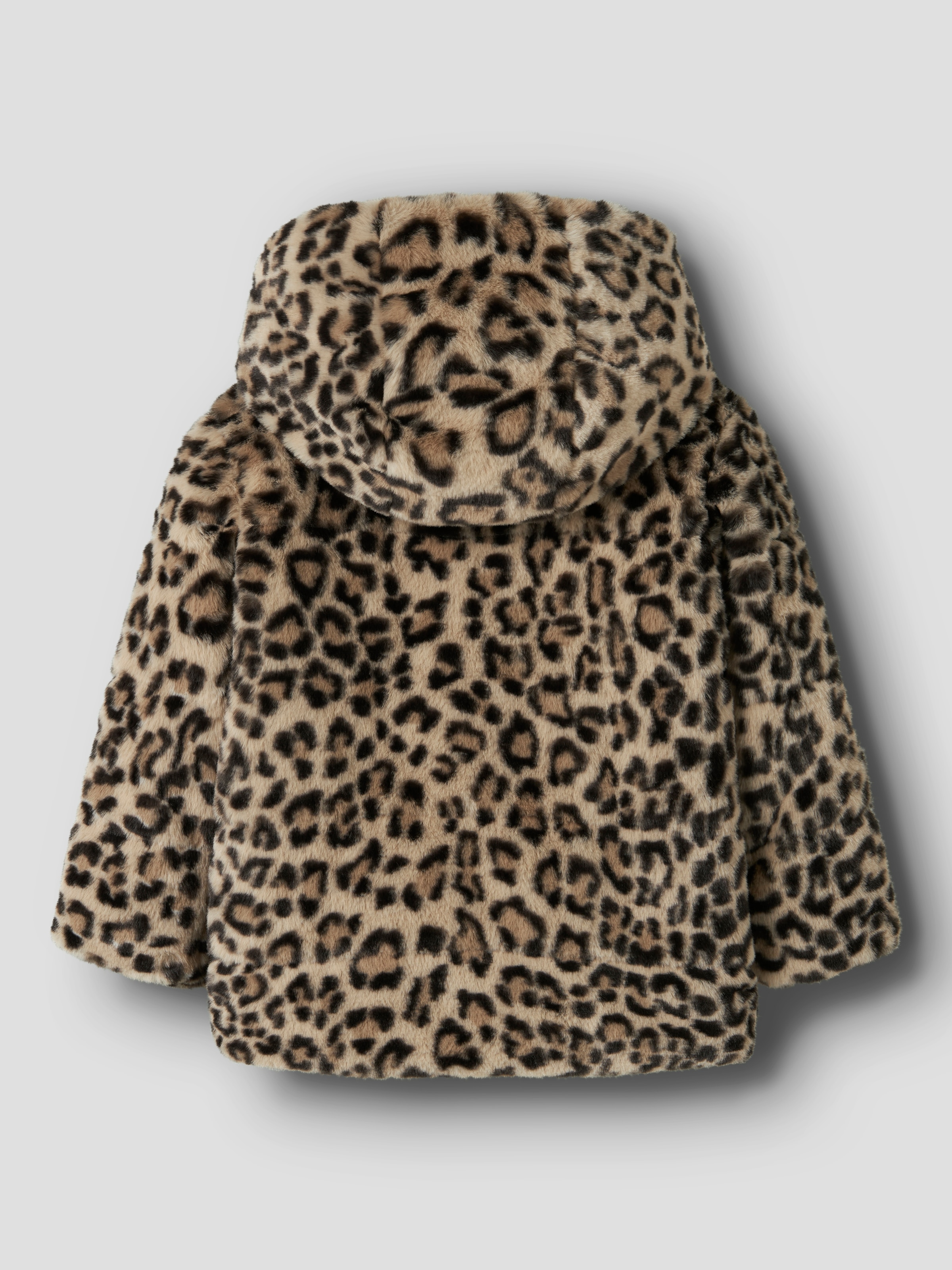 Name It Fellimitatjacke »NMFMILA JACKET W HOOD PB« mit Kapuze Kunstfaser