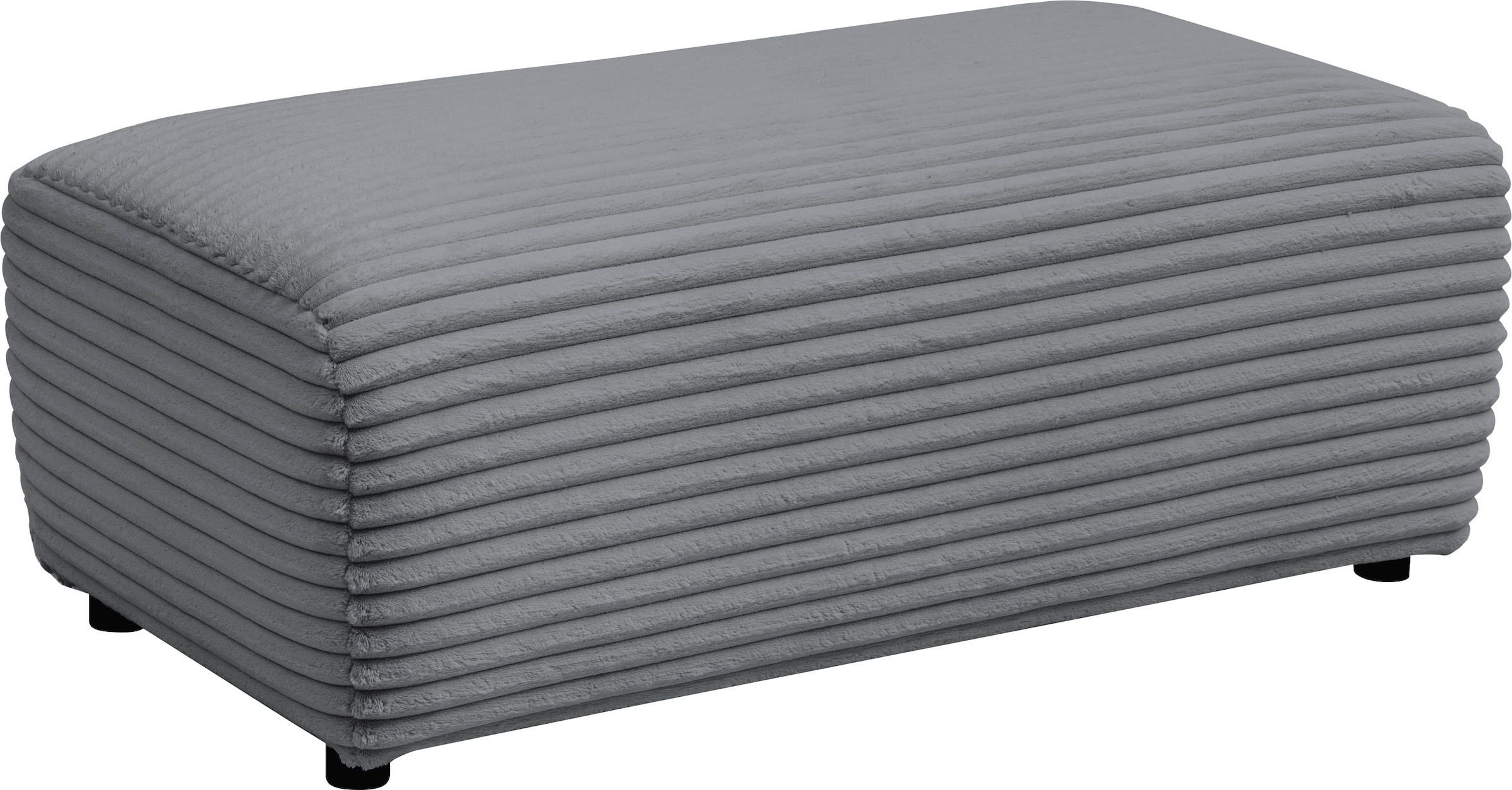 Home affaire Polsterecke »BAKELS, Ecksofa-Set mit Hocker, L-Form mit Schlaffunktion« Ecksofa-Set (incl. Hocker) im trendigen Megacord