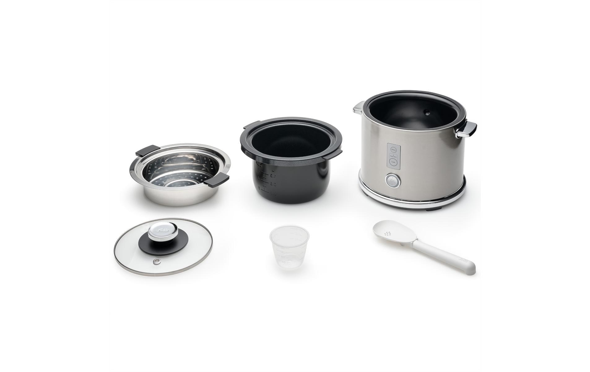 SOLIS OF SWITZERLAND Reiskocher »mit automatischer Warmhaltefunktion 1,2 l«