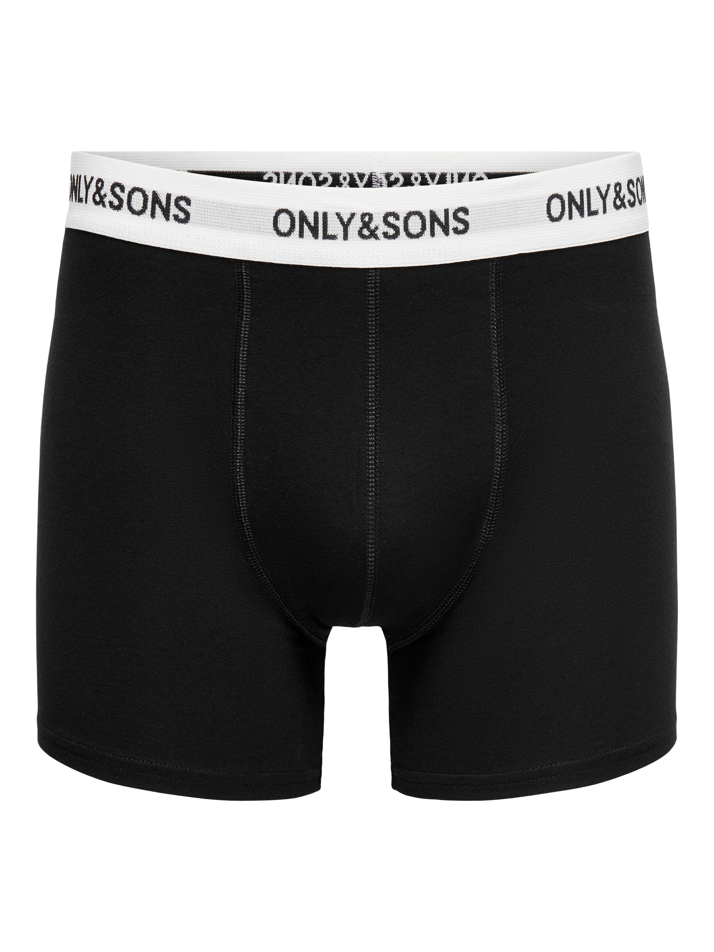 ONLY & SONS Boxershorts »ONSTREY SOLID BOXER 5PACK OTL« Packung, 5 Stk.