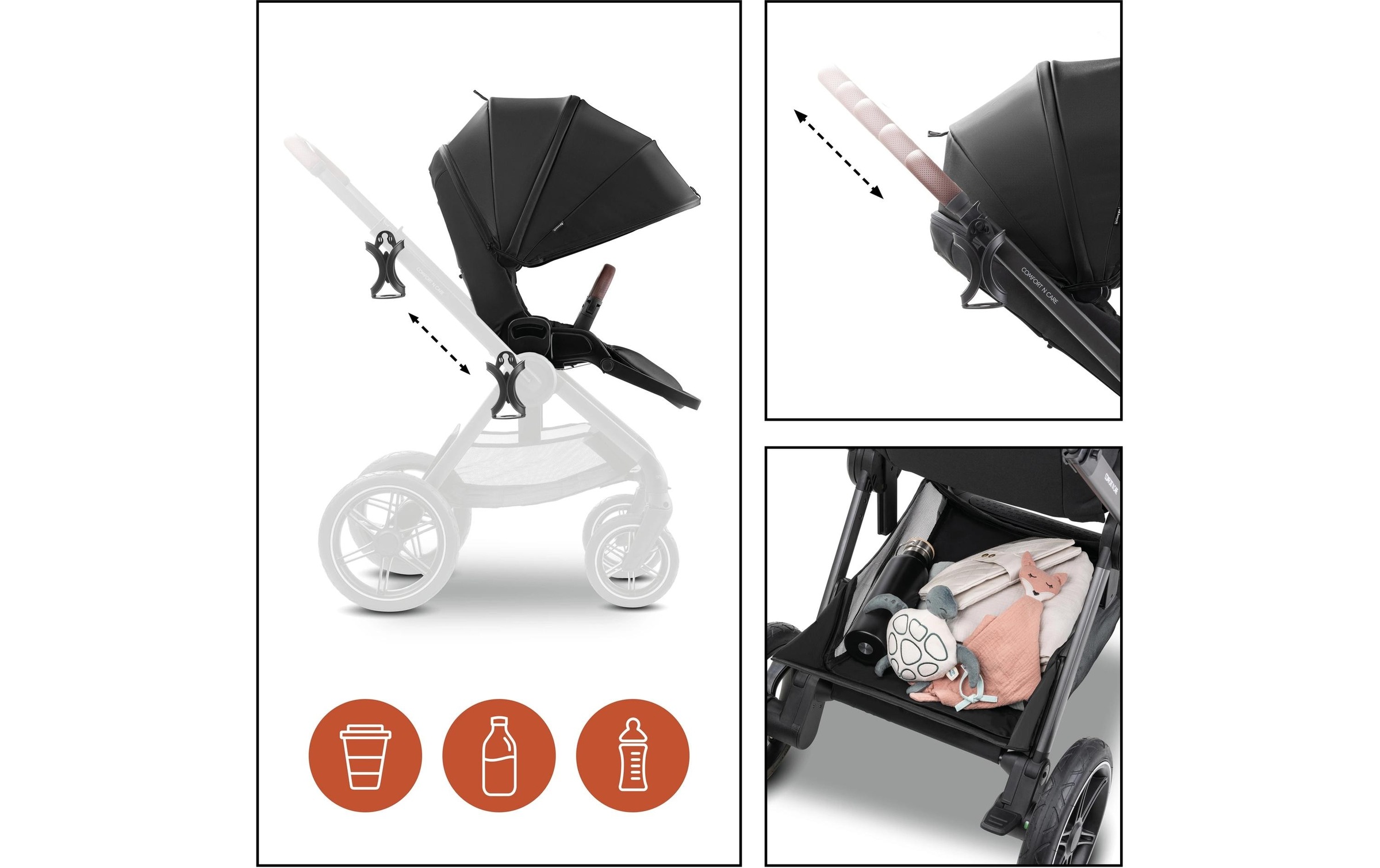 Hauck Kinder-Buggy »Comfort N Care« 22 kg