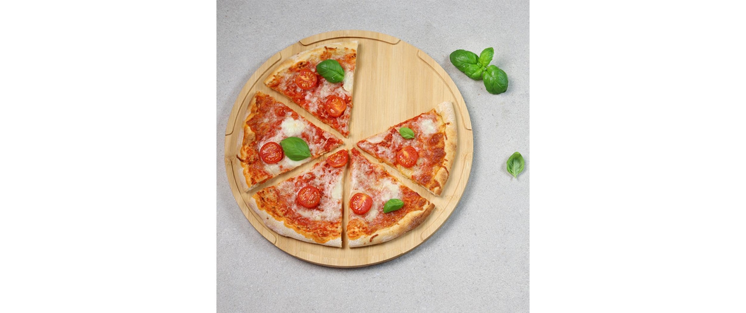 KESPER® Assiette à pizza »Pizzateller 36 cm x 36 cm«