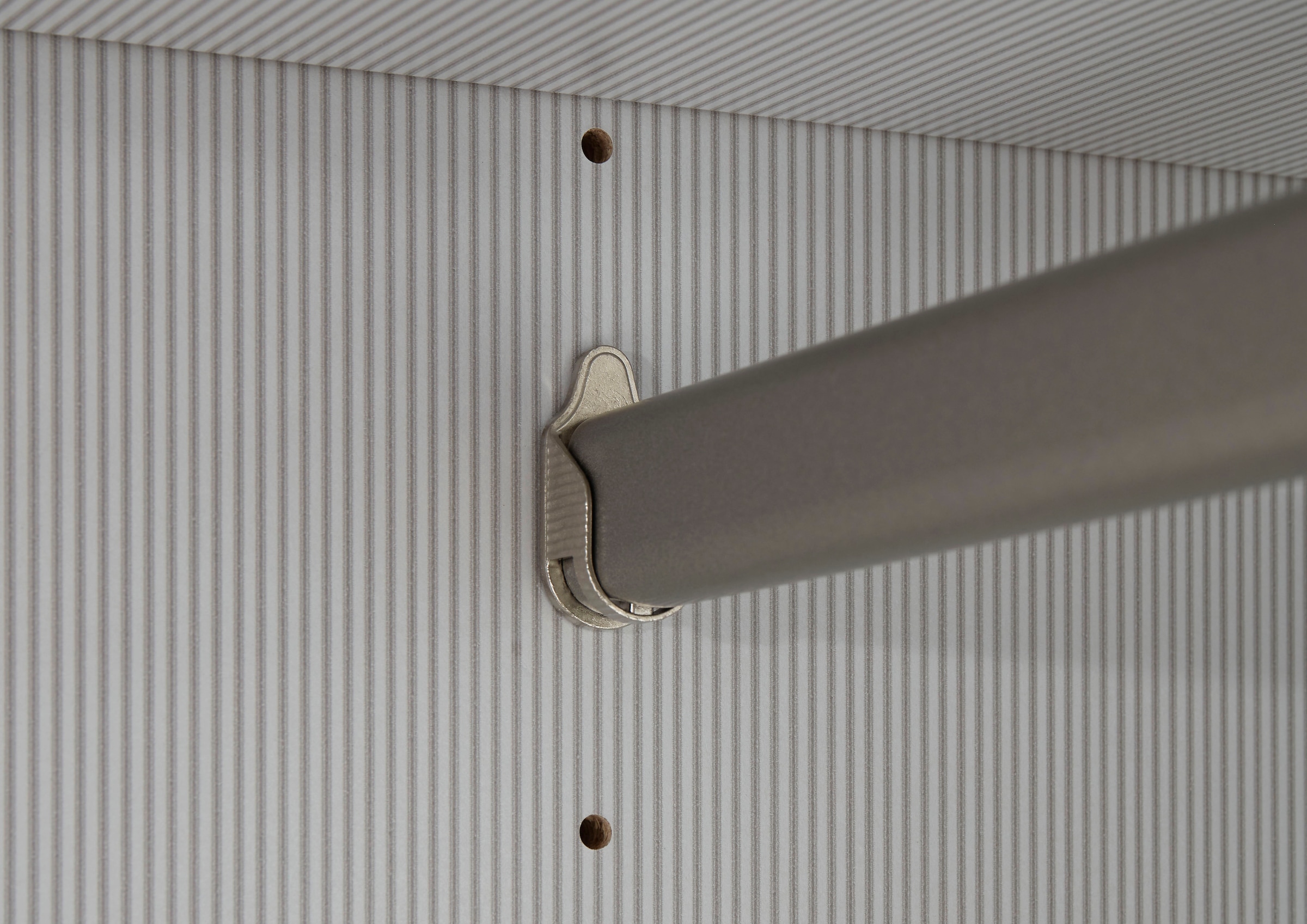 WIEMANN Armoire à portes pliantes »Ohio, Kleiderschrank, Schrank, Garderobe, mit Schubladen, 300 cm« inklusive Einlegeböden & Kleiderstangen, 2 Höhen, MADE IN GERMANY,  inklusive Tür und Schubkastendämpfung, hochwertige Glasfront