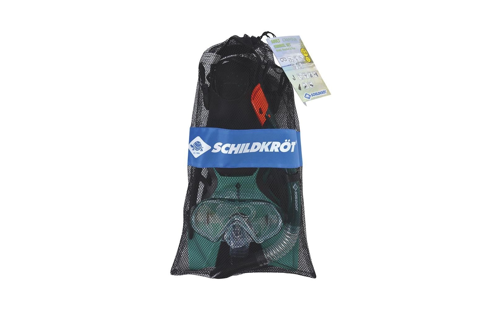 Schildkröt Funsports Masque de plongée »Funsports Schnorchel-Set Cayman 3-teilig Gr. L-XL«