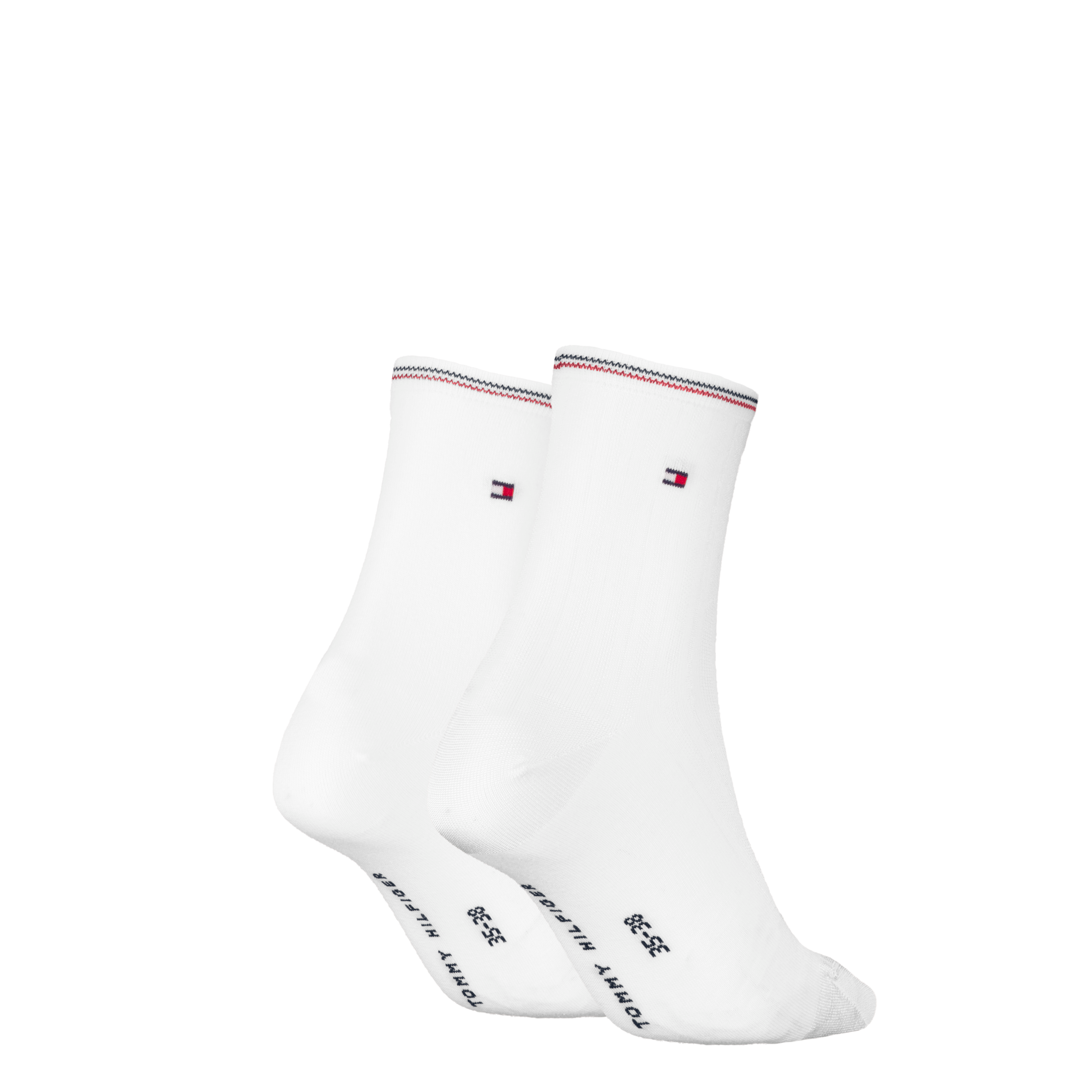 Tommy Hilfiger Kurzsocken »TH WOMEN SHORT SOCK 2P SHINE« 2 Paar,  mit feinem Rippendetail