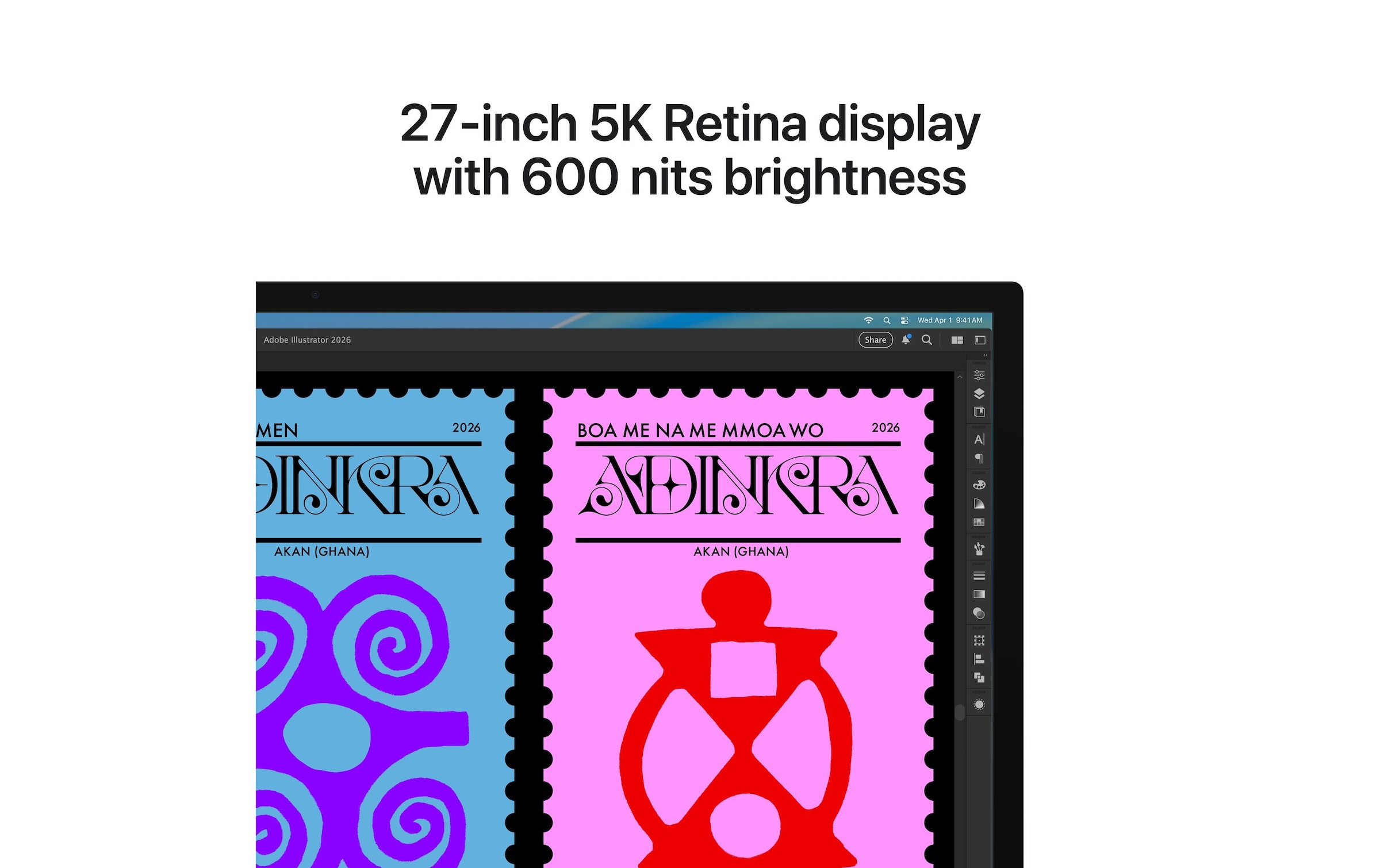 Apple Moniteur LED »27 Studio Display (Height/Tilt-Stand)« 68,58 cm/27 ″  5120 x 2880 px 60 Hz