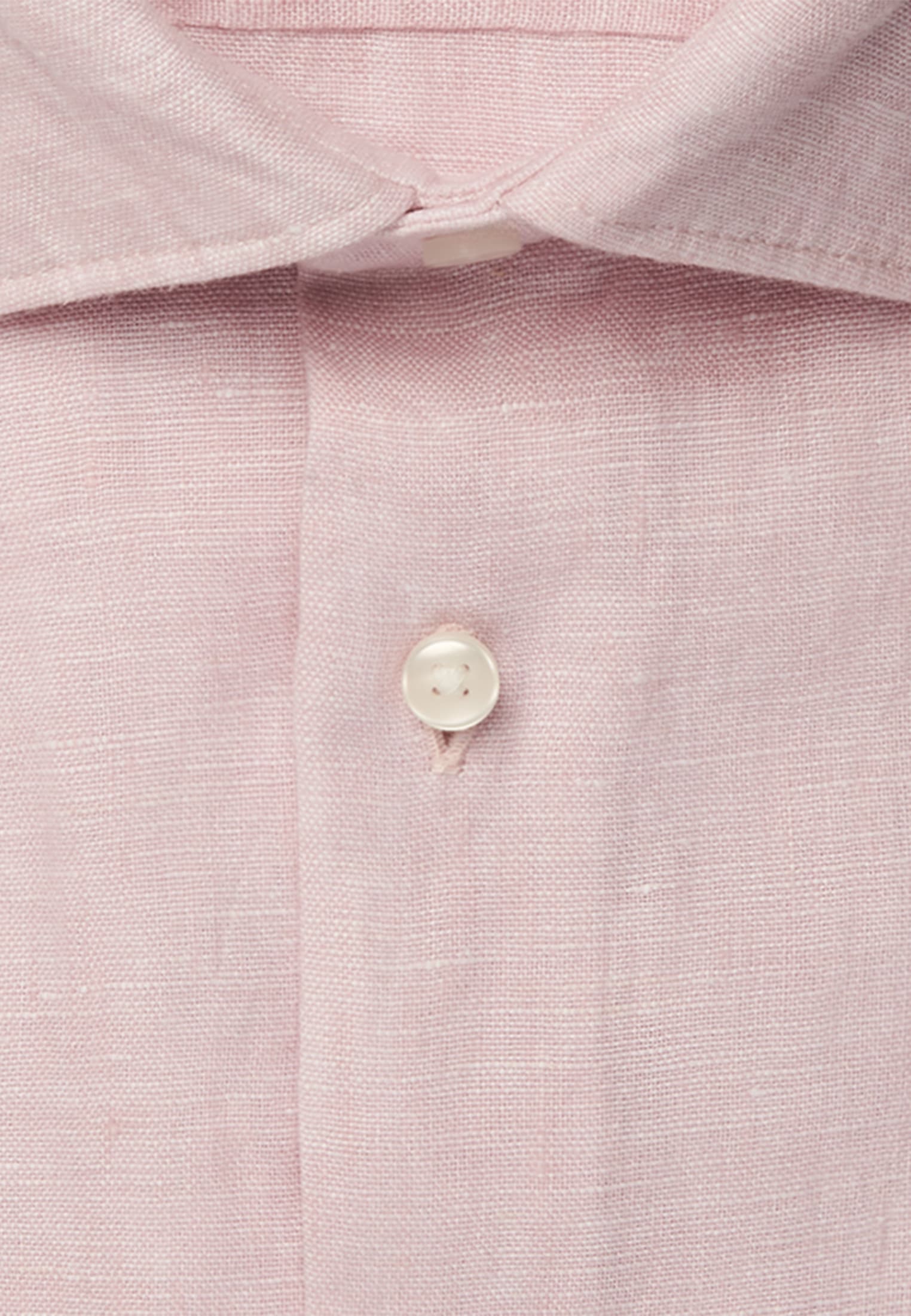 seidensticker Chemise en lin »Schwarze Rose« col Kent 1/2 Regular uni