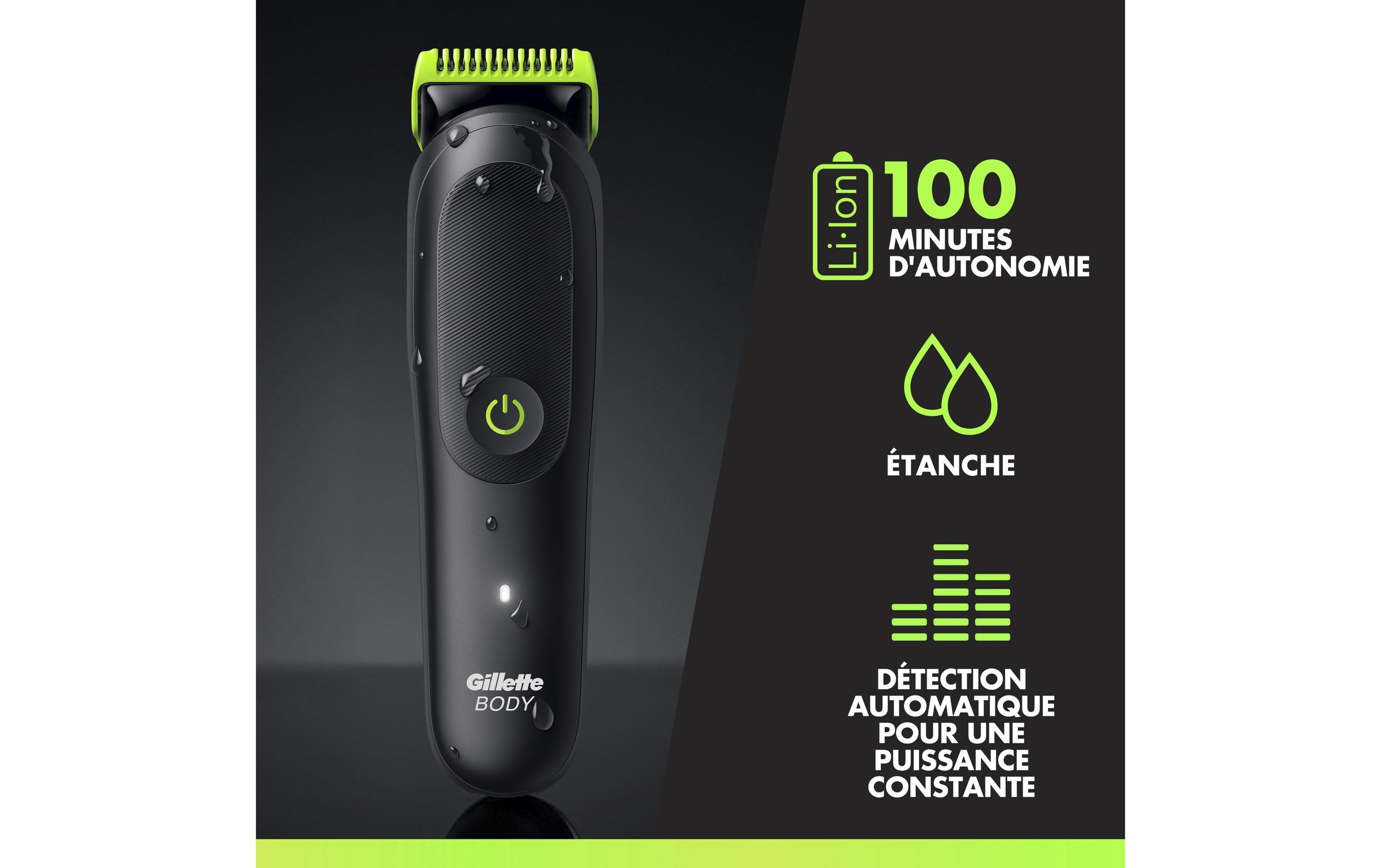 Gillette Körperrasierer »+ Intimhaartrimmer für Männer i5«
