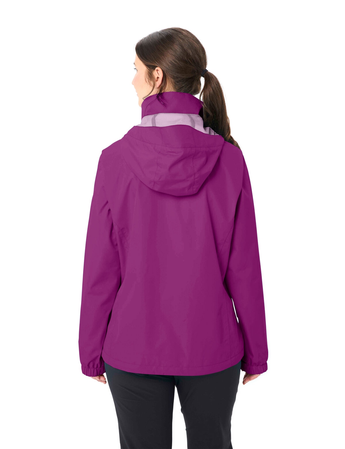VAUDE Veste d'extérieur »WOMEN'S ESCAPE LIGHT JACKET« mit Kapuze sportlicher Stil, wasserdicht, winddicht, atmungsaktiv, Übergangsjacke