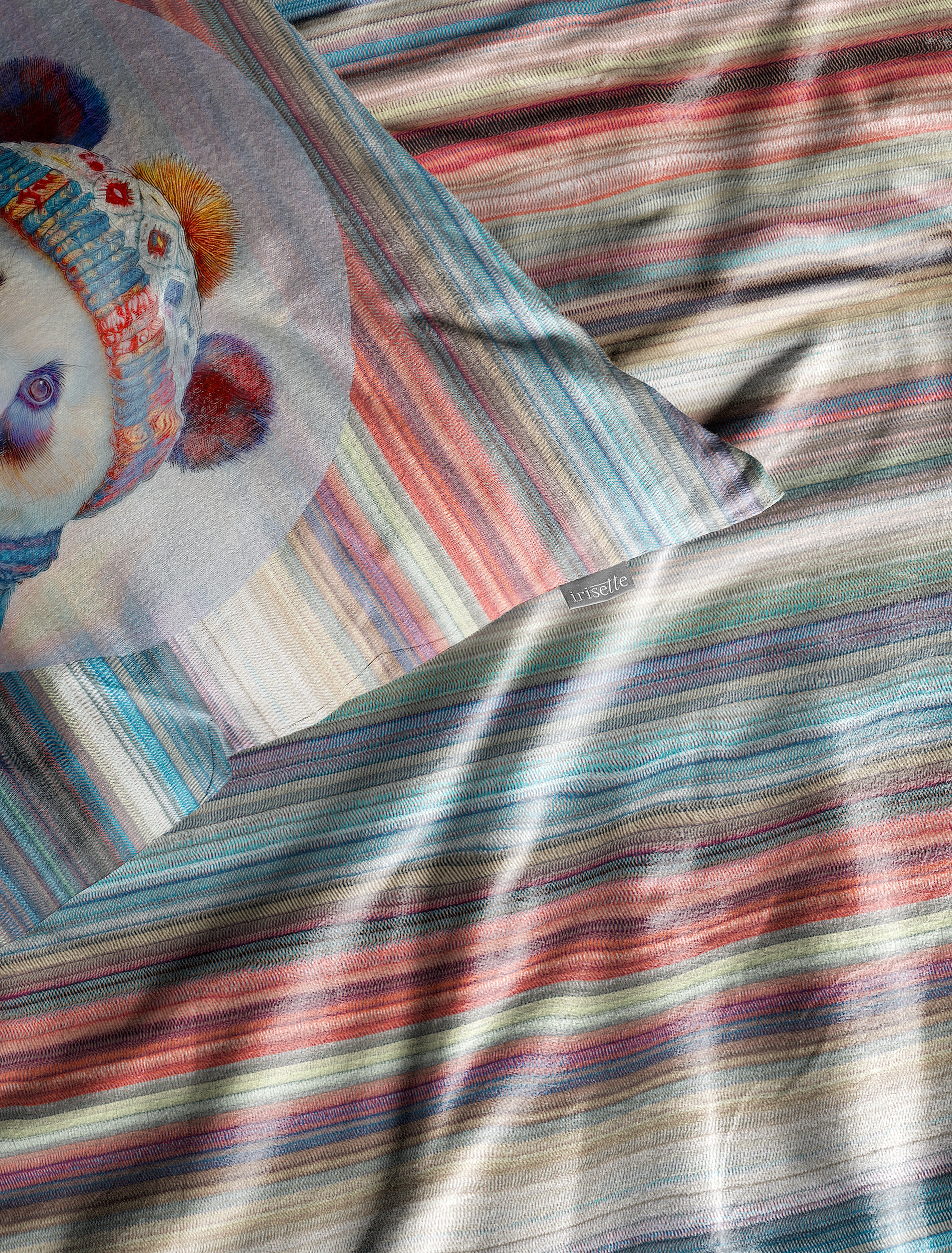 Irisette Linge de lit »Zobel 8705« 2 Coton pelucheux, en 2 pièces, doux comme du velours