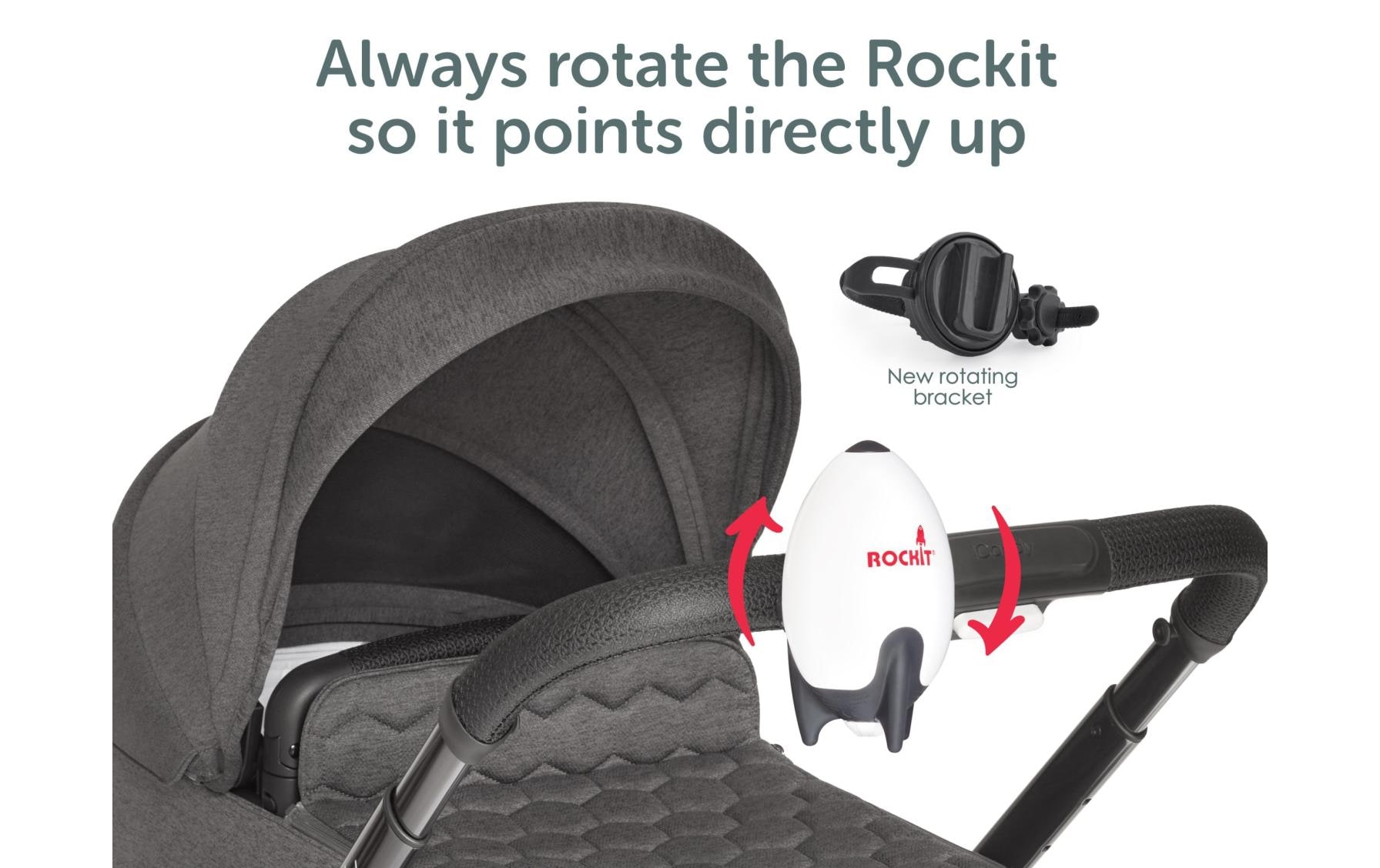   Kinderwagen-Adapter »ROCKIT USB Rockit Rocker« Wiederaufladbarer Babyrocker