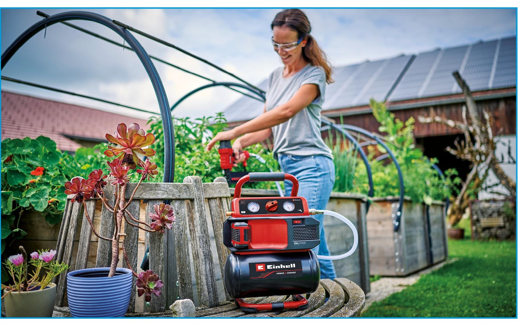 Einhell Akku-Handkompressor »TE-AC 18/75 Li Set EX CH«