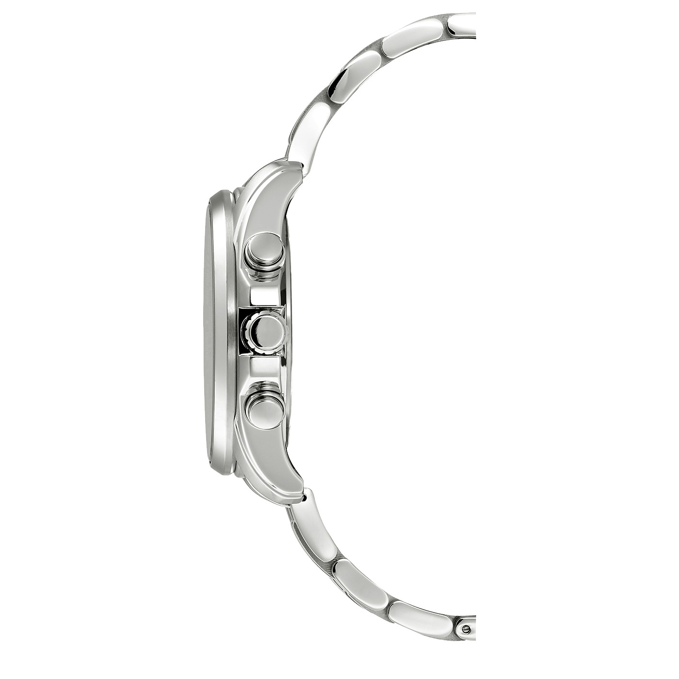 Citizen Horloge radio multifonctionnelle Armbanduhr, Herrenuhr, Solar, bis 20 bar wasserdicht, Edelstahlarmband