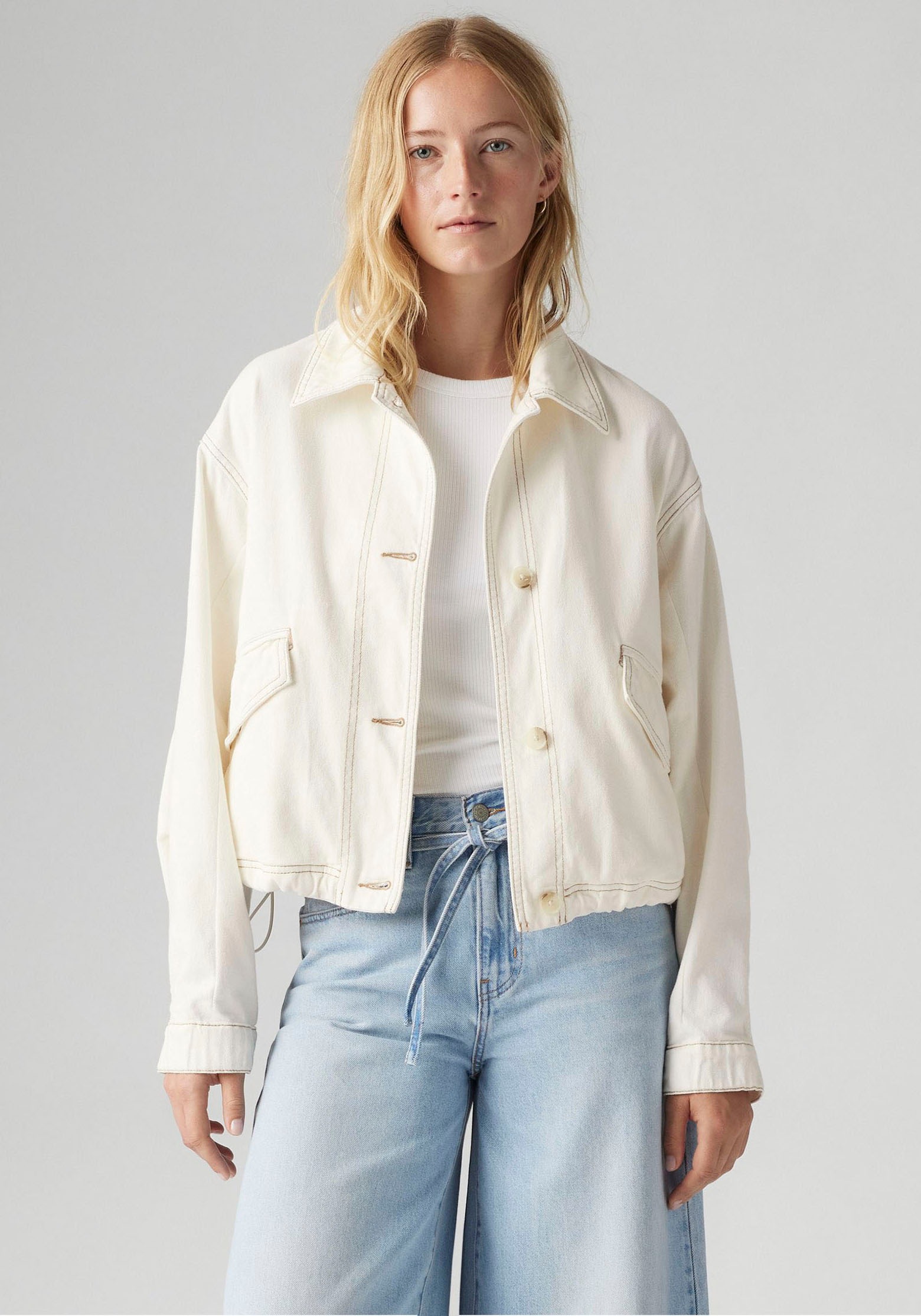 Levi's® Veste en jean »JANIS UTILITY J« ohne Kapuze in weiter, bequemer Passform