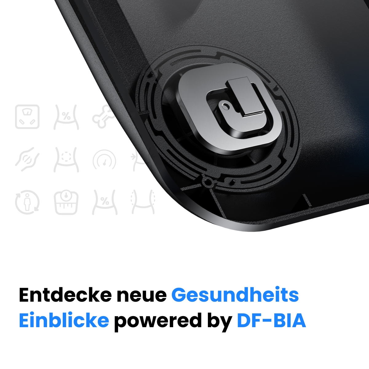 Renpho Pèse-personne d'analyse corporelle »Morpho Scan Körperanalysewaage« Mehrere Messungen und umfassende Gesundheitsanalyse