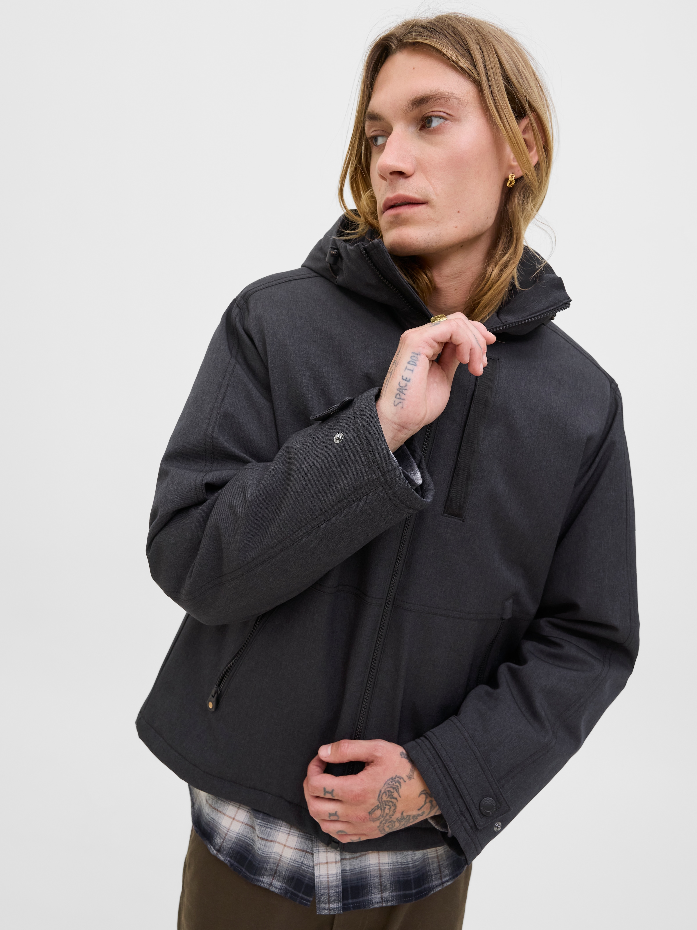 Jack & Jones Outdoorjacke »JJEPARKER DOVER JACKET SN« mit Kapuze